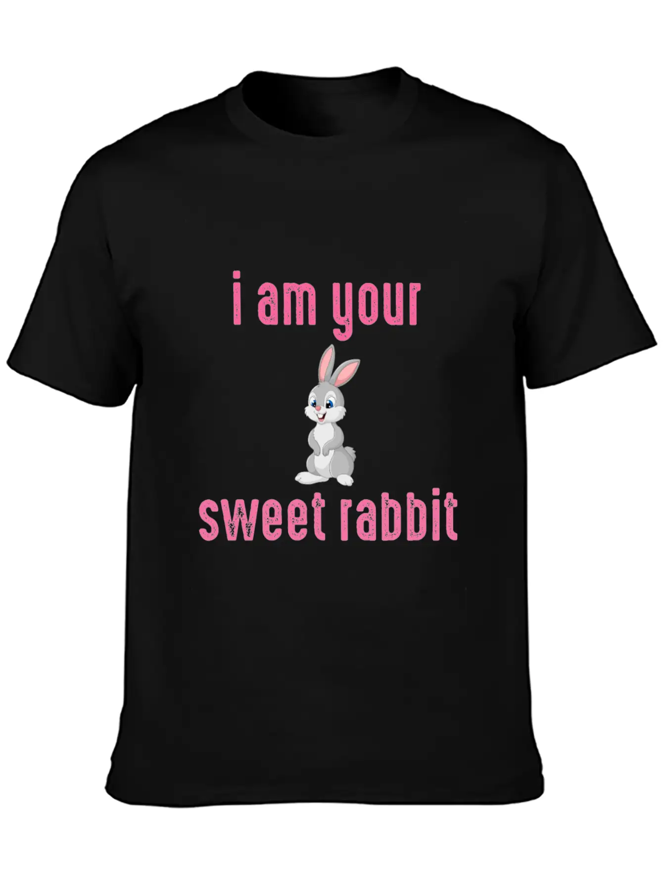 Rabbit Unisex Short Sleeve Soft Cotton T-Shirt – Casual Everyday Wear