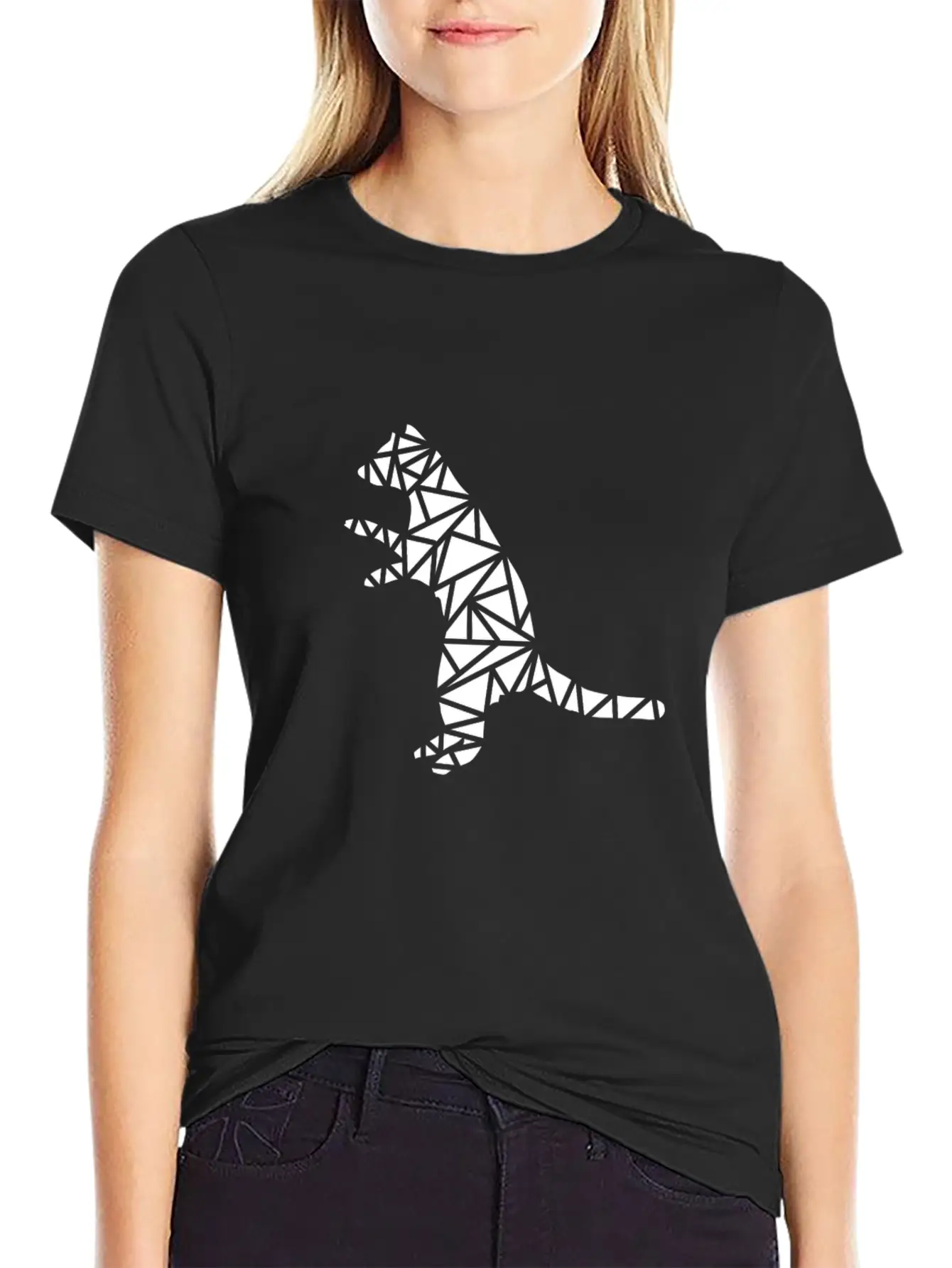 Raccoon Stands Upright Unisex Short Sleeve Soft Cotton T-Shirt – Casual Everyday Wear