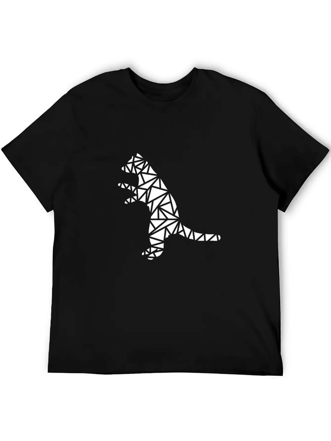 Raccoon Stands Upright Unisex Short Sleeve Soft Cotton T-Shirt – Casual Everyday Wear