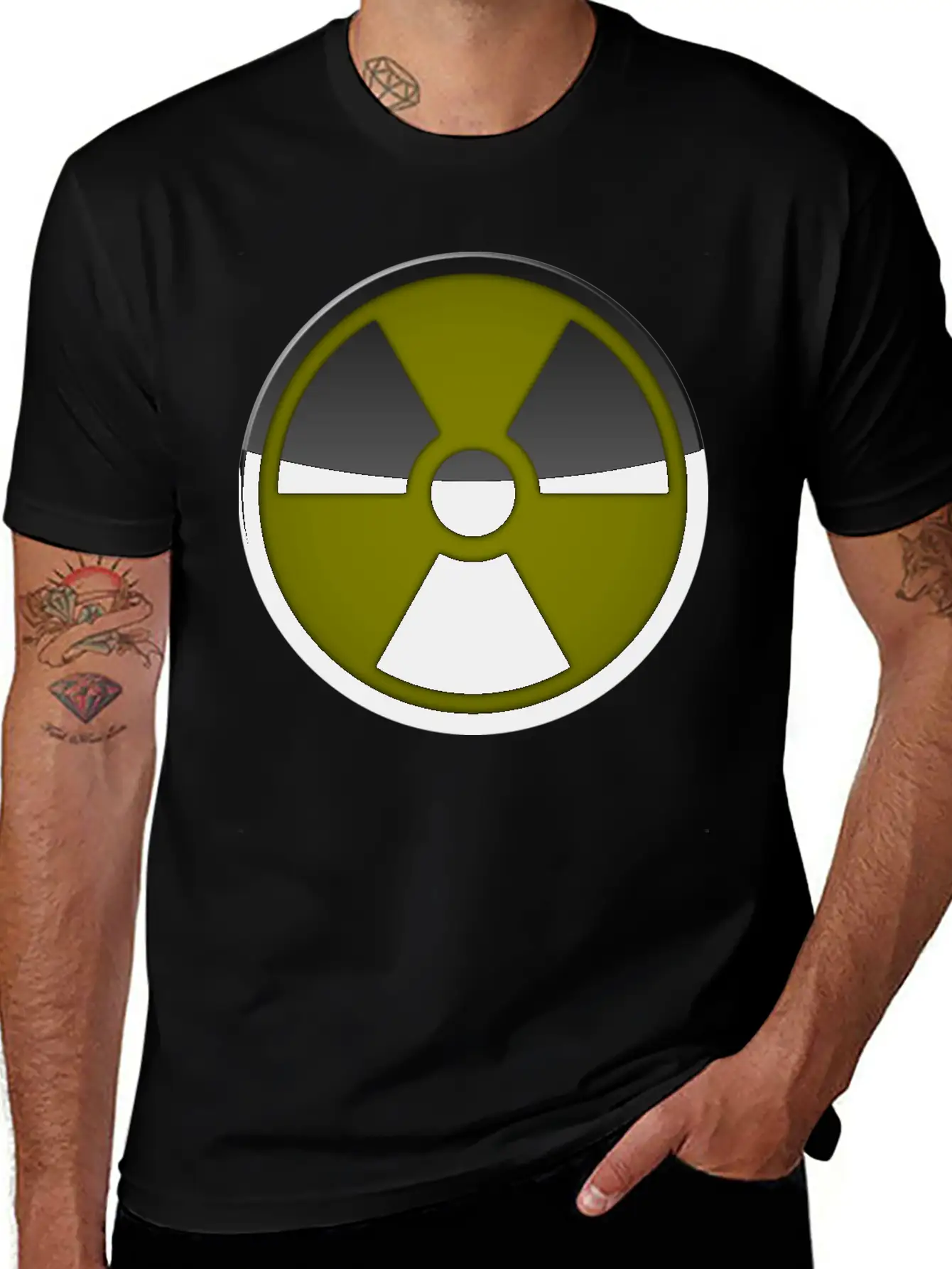 Radioactive Unisex Casual T-Shirt – Clean Design For Daily Comfort