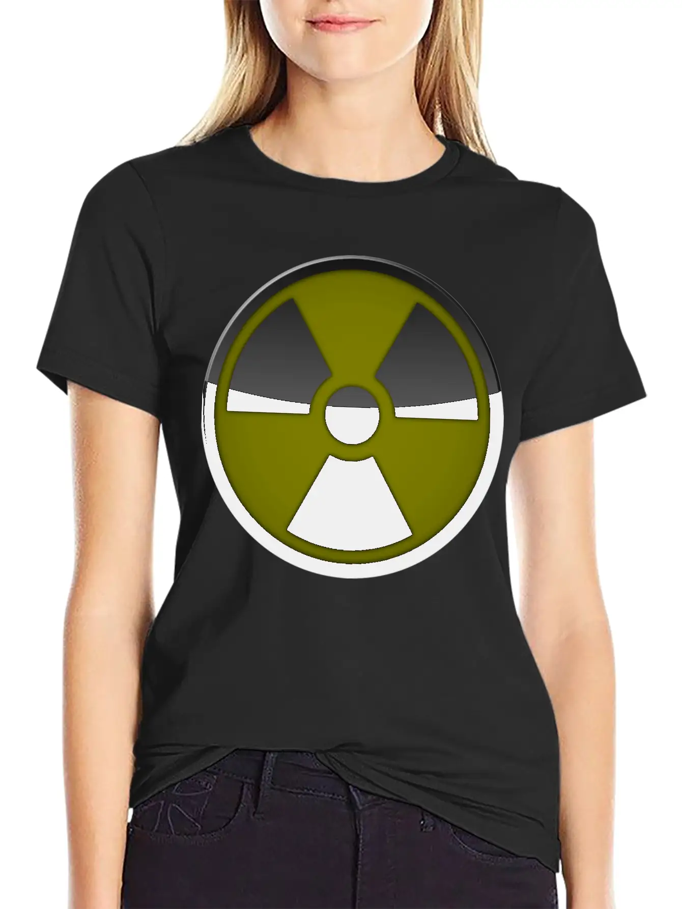 Radioactive Unisex Casual T-Shirt – Clean Design For Daily Comfort