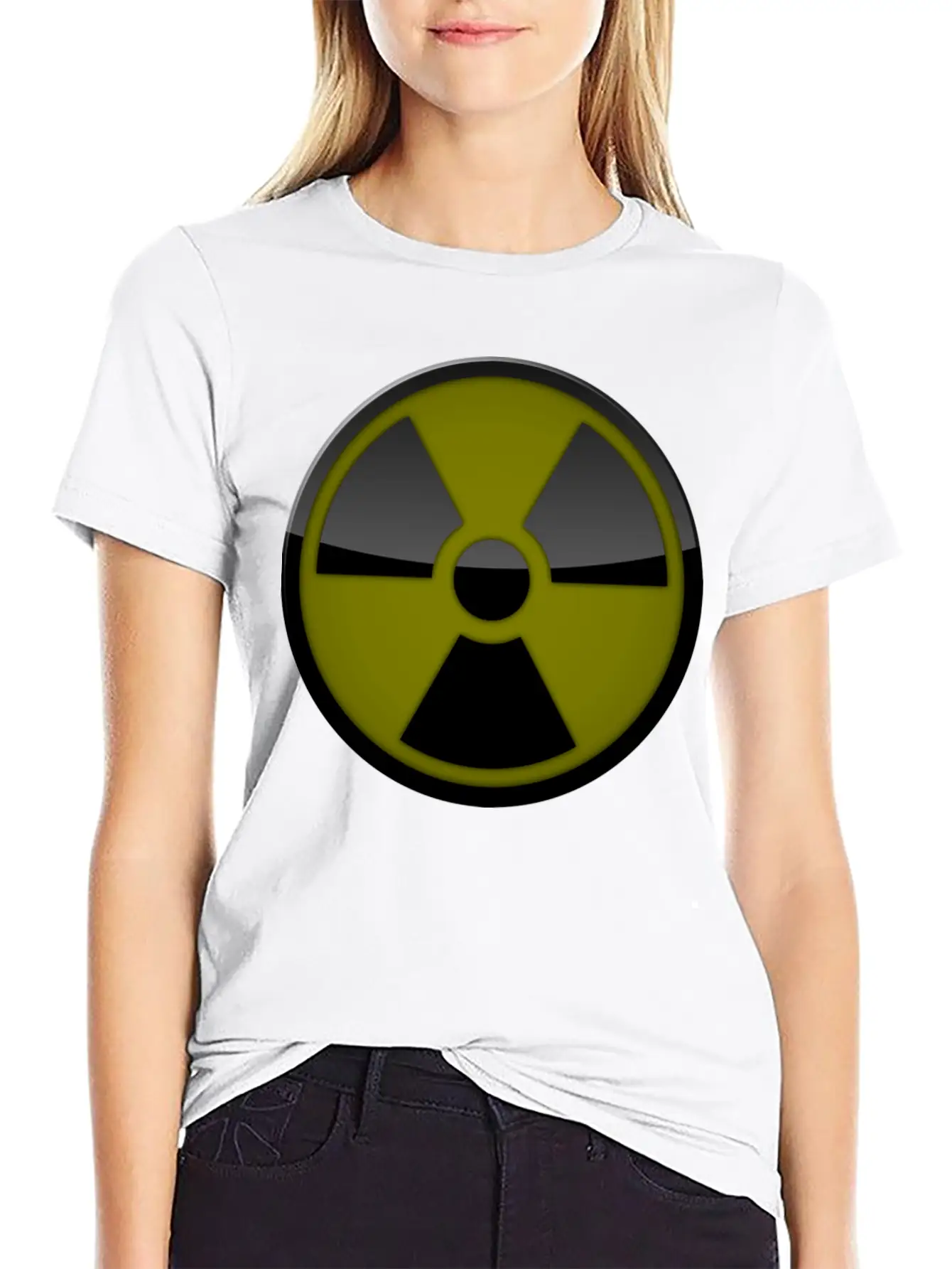 Radioactive Unisex Casual T-Shirt – Clean Design For Daily Comfort