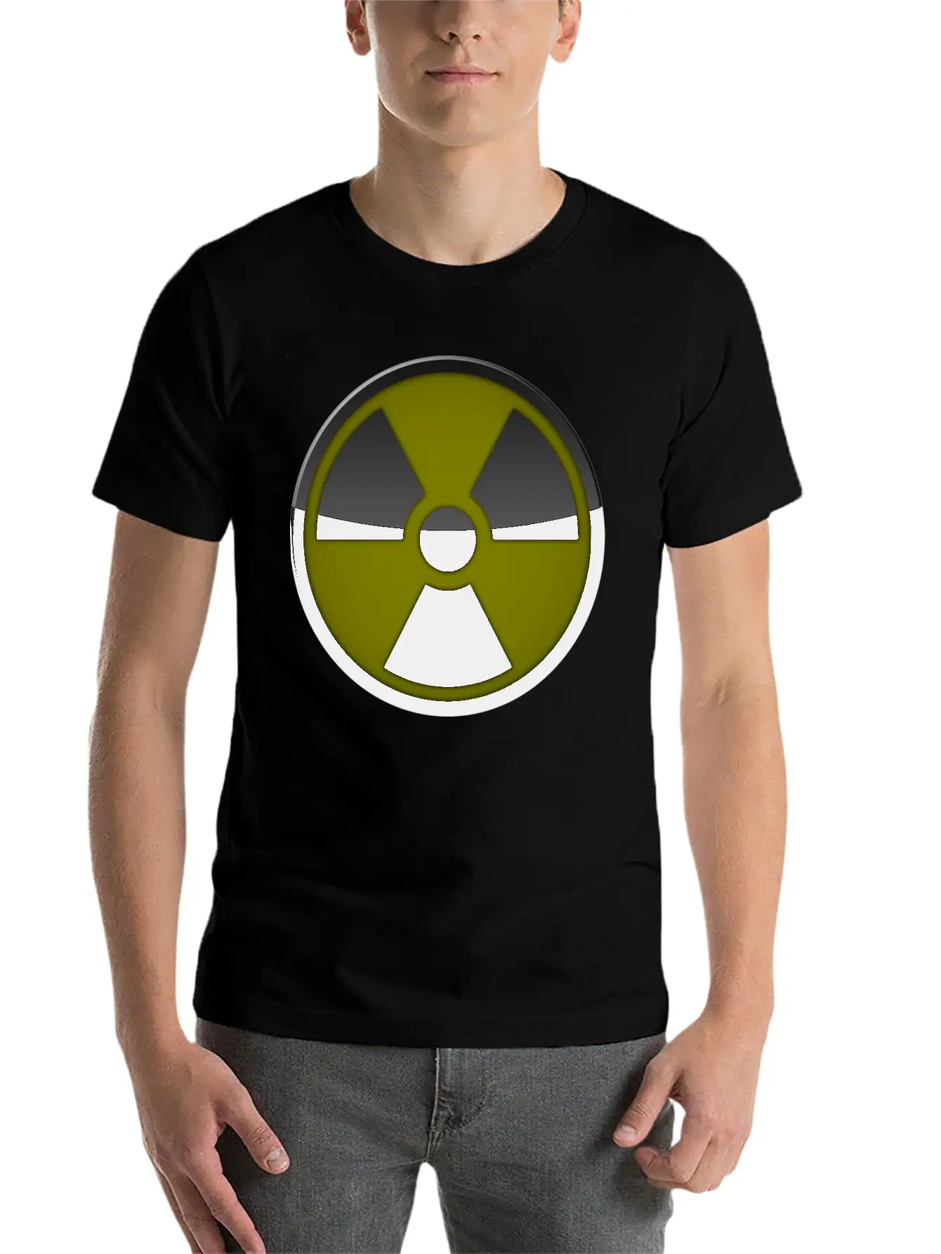 Radioactive Unisex Casual T-Shirt – Clean Design For Daily Comfort