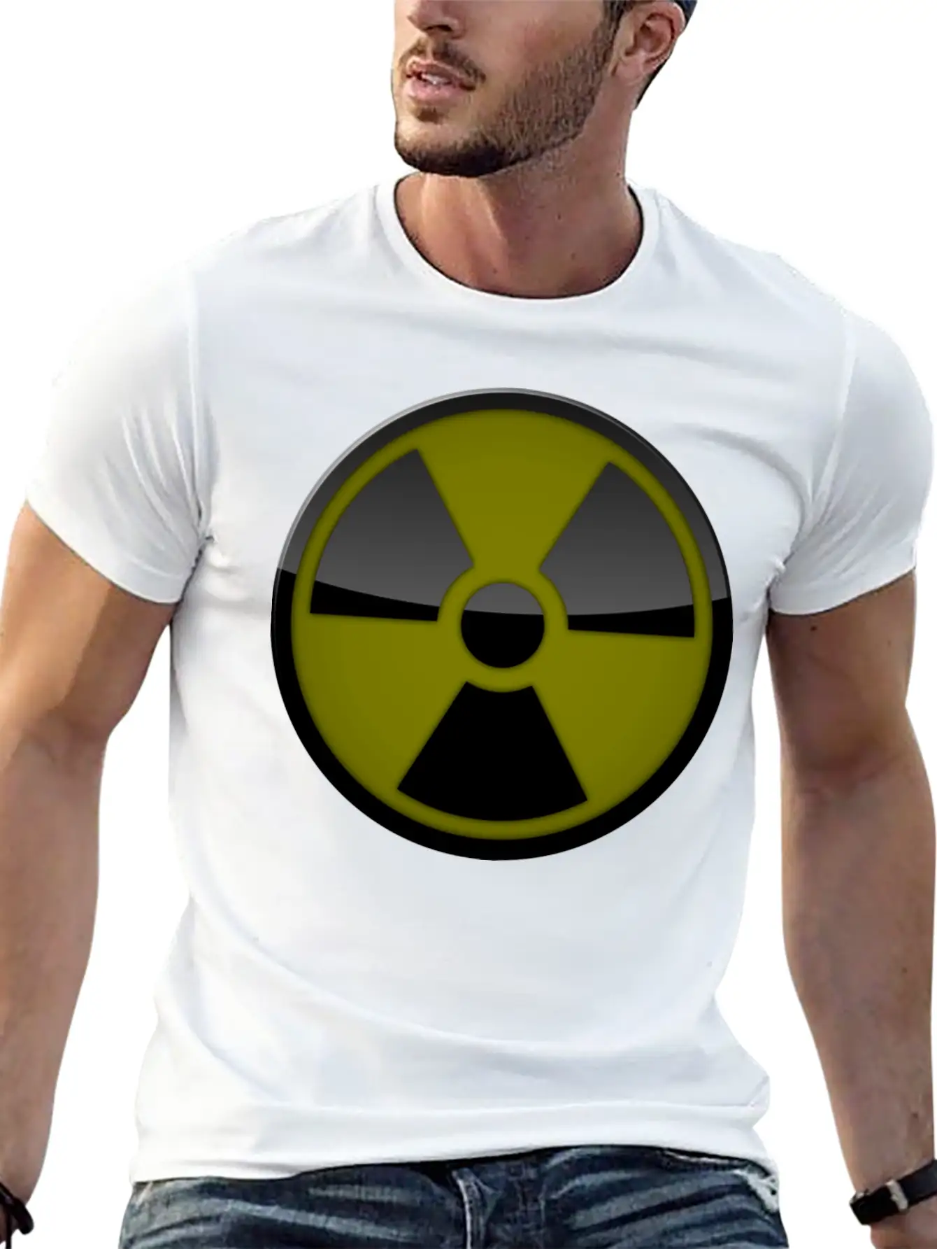 Radioactive Unisex Casual T-Shirt – Clean Design For Daily Comfort