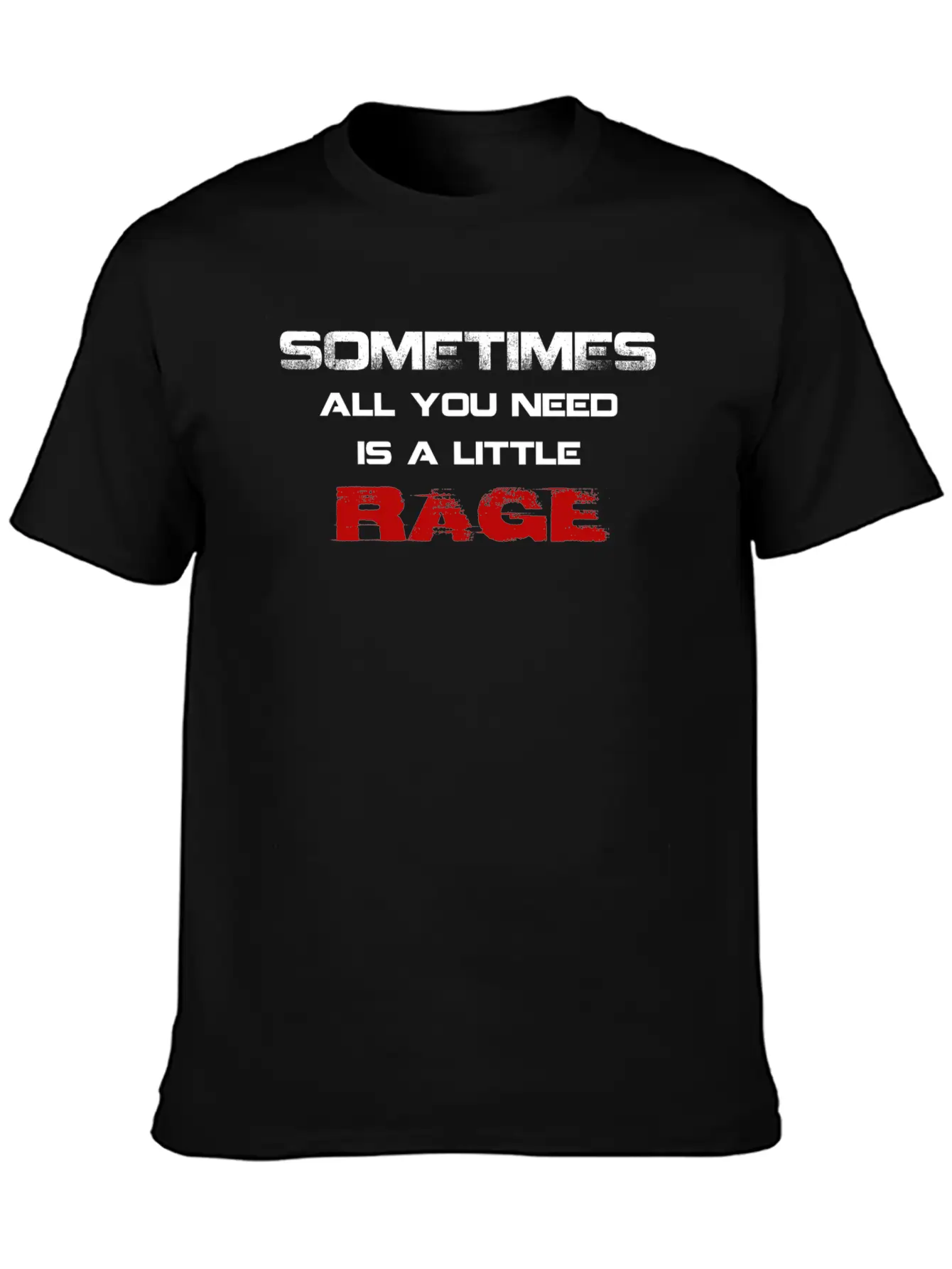 RAGE Essential Unisex Summer Tee – Soft Cotton Casual Fit