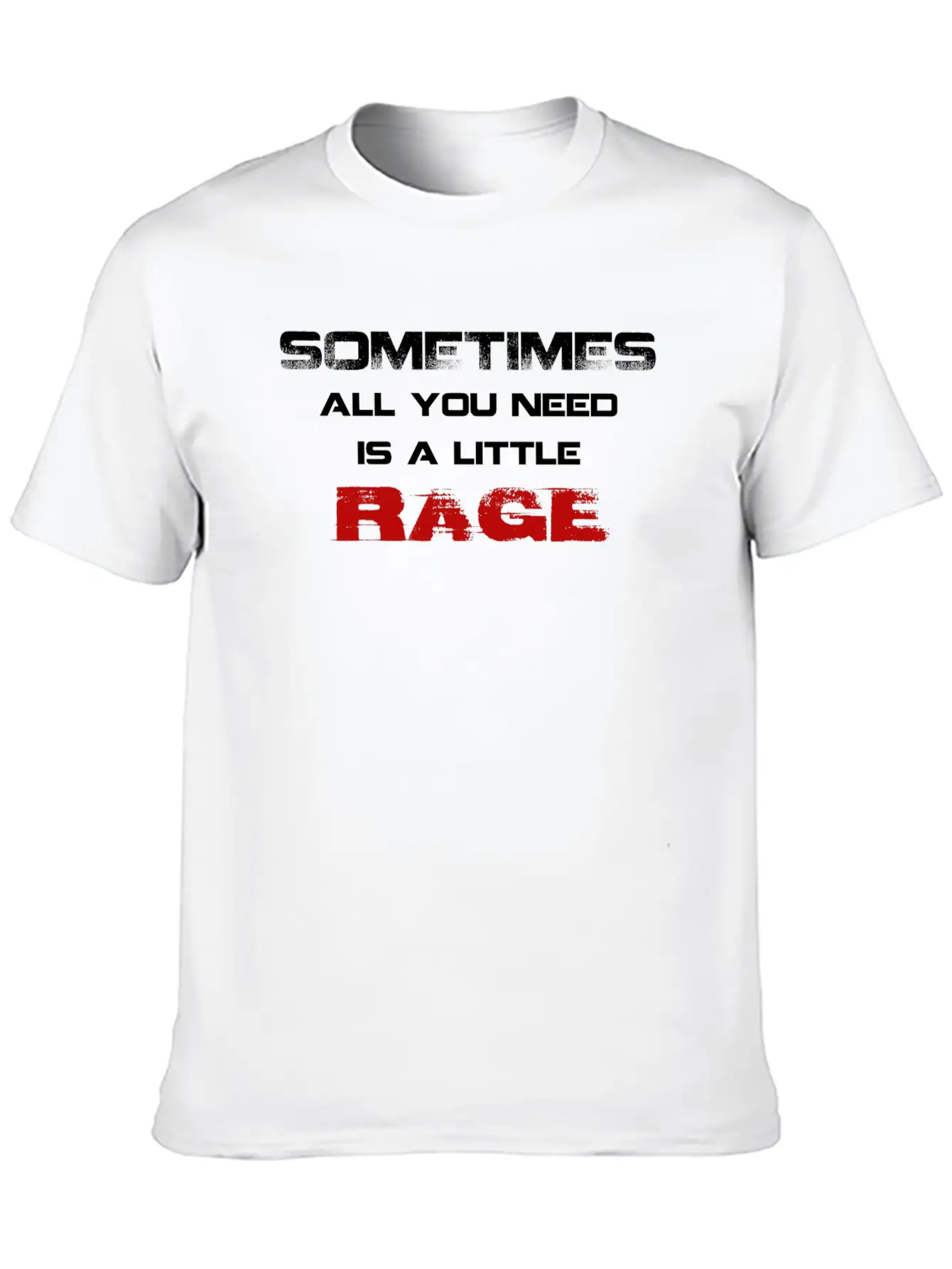 RAGE Essential Unisex Summer Tee – Soft Cotton Casual Fit