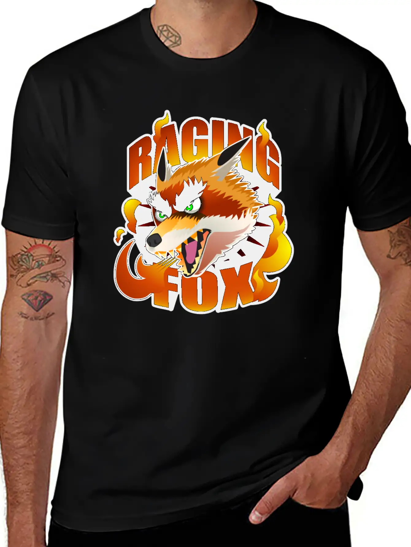 RAGING FOX Essential Unisex Summer Tee – Soft Cotton Casual Fit