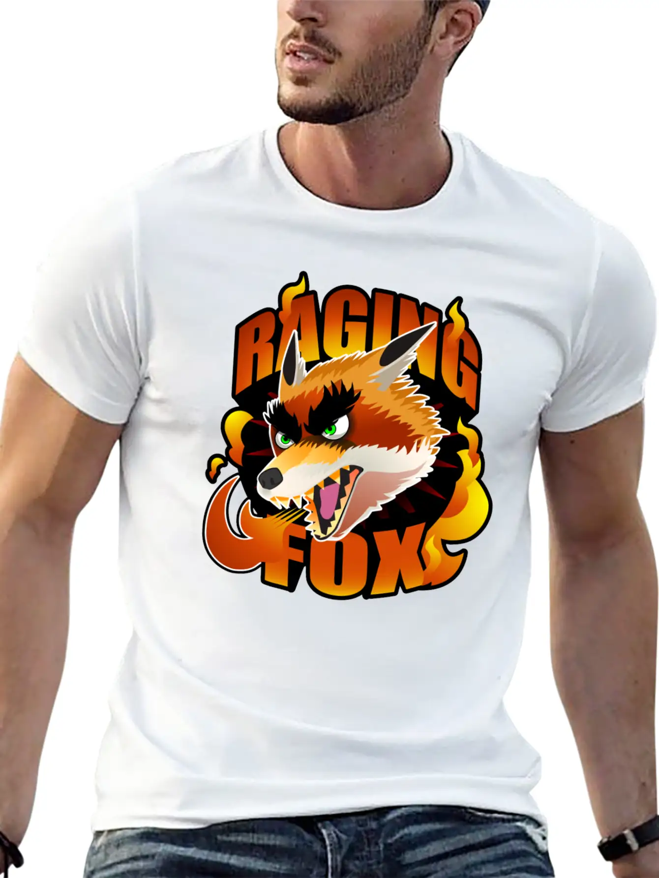 RAGING FOX Essential Unisex Summer Tee – Soft Cotton Casual Fit