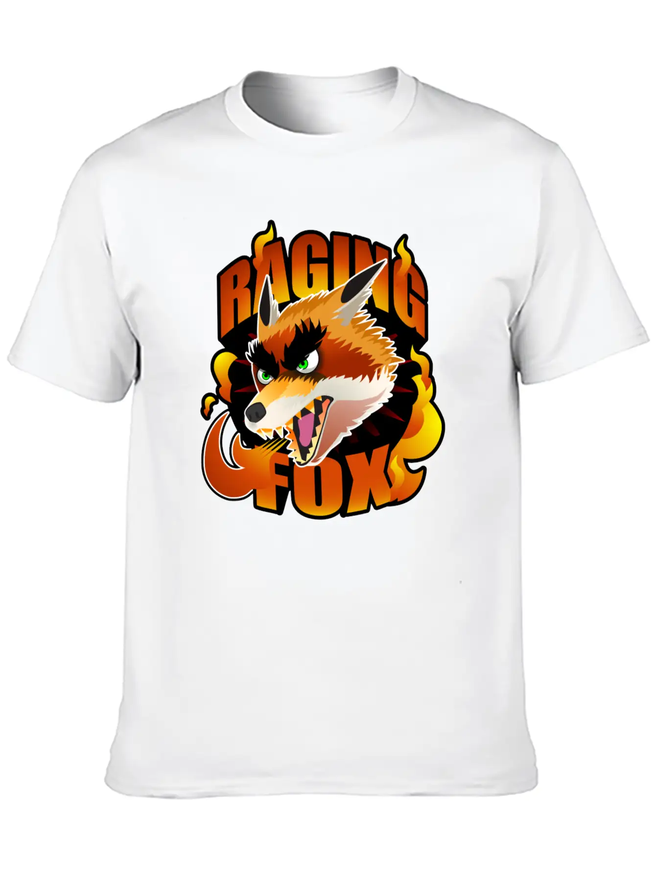 RAGING FOX Essential Unisex Summer Tee – Soft Cotton Casual Fit
