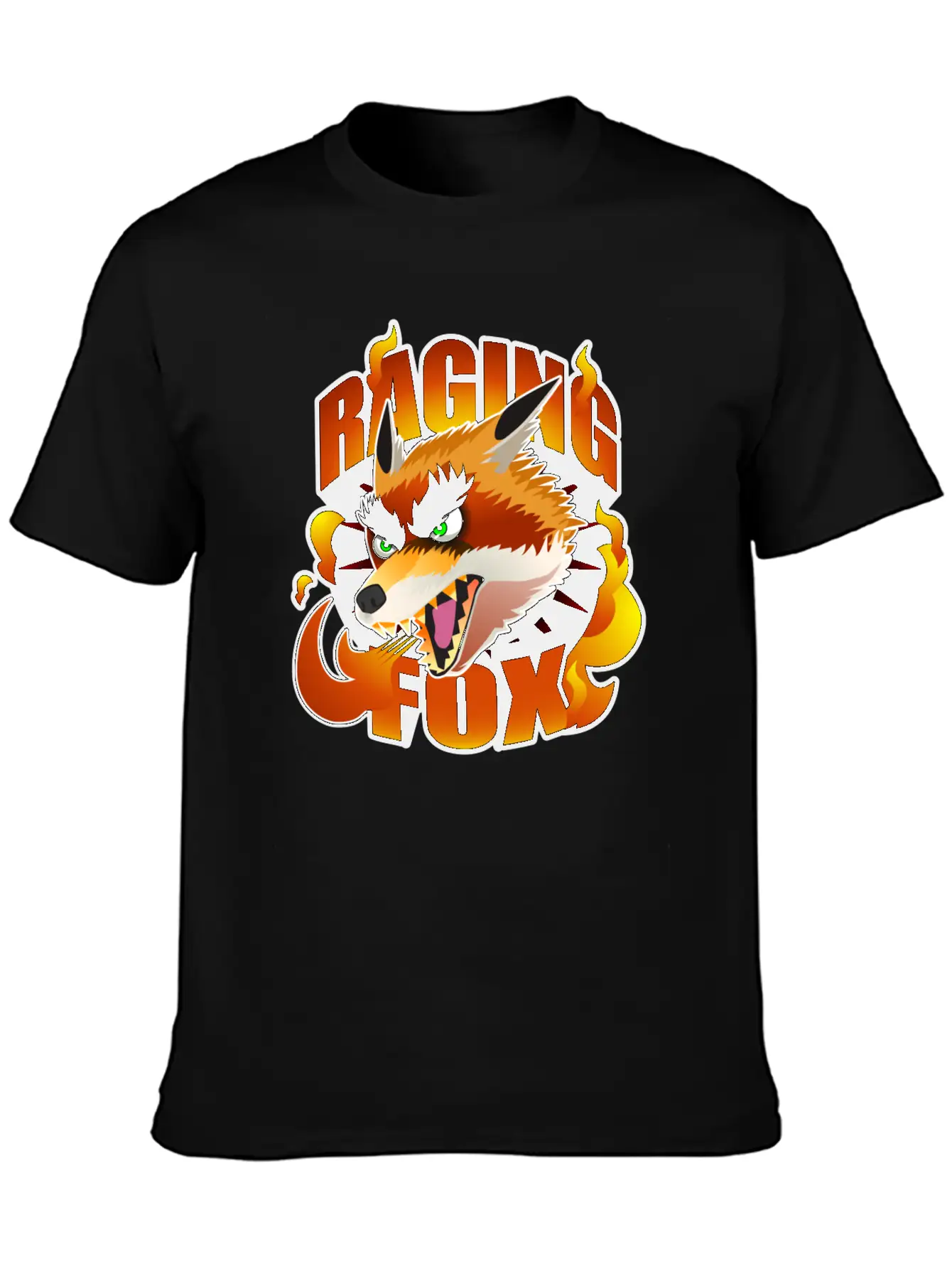 RAGING FOX Essential Unisex Summer Tee – Soft Cotton Casual Fit
