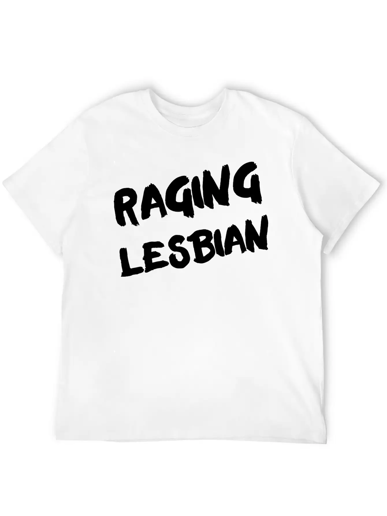 Raging Lesbian Funny LGBT Stylish Everyday T-Shirt – Unisex Basic Cotton Tee