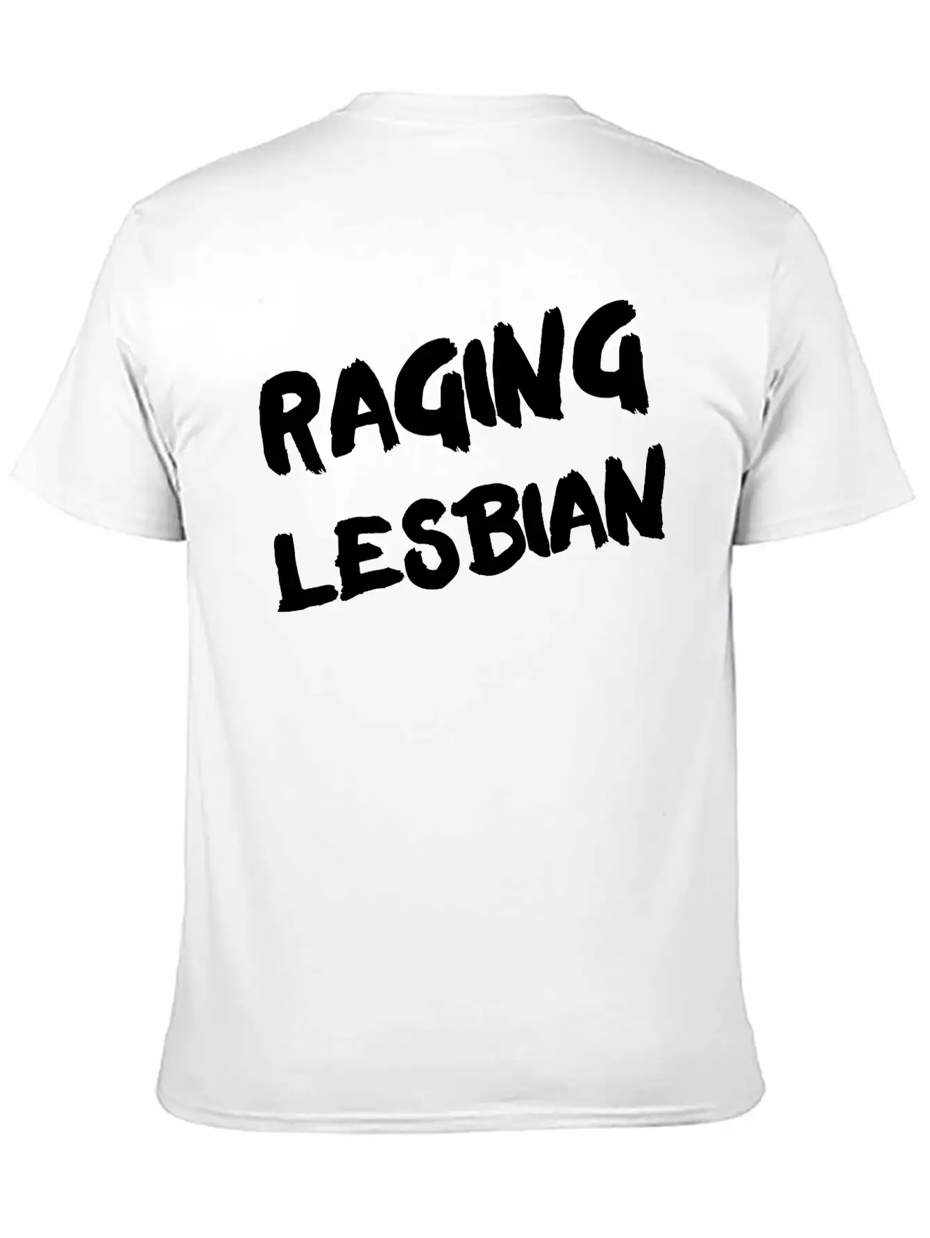 Raging Lesbian Funny LGBT Stylish Everyday T-Shirt – Unisex Basic Cotton Tee