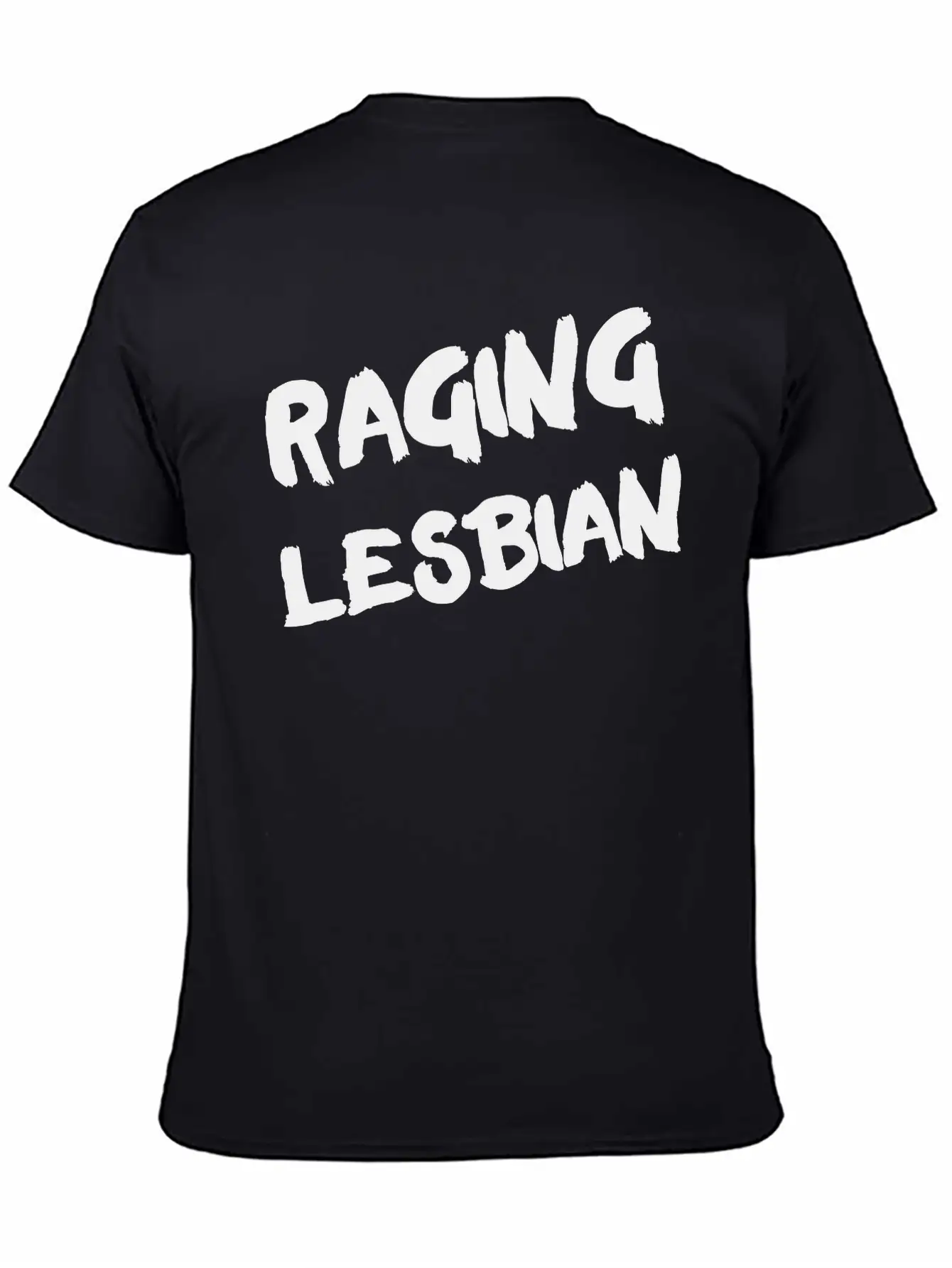 Raging Lesbian Funny LGBT Stylish Everyday T-Shirt – Unisex Basic Cotton Tee