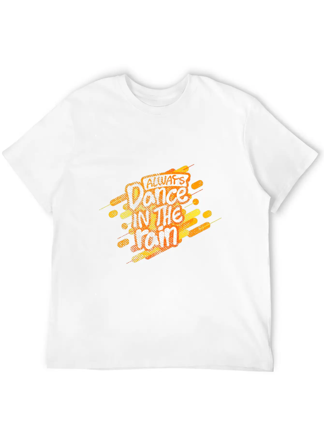 Rain Dancing Comfortable Minimalist Graphic Tee – Summer Style Essential