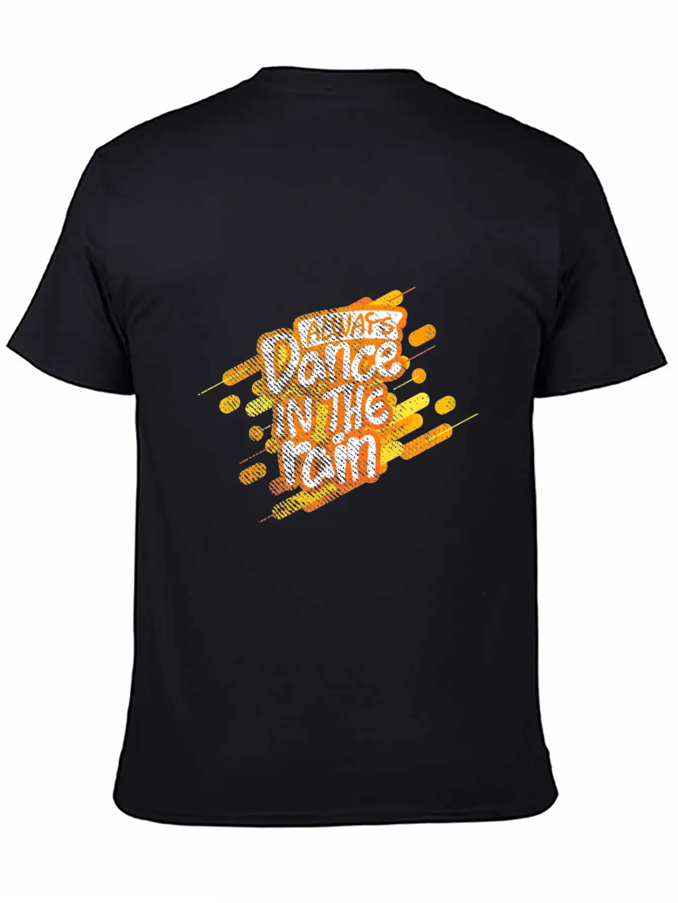 Rain Dancing Comfortable Minimalist Graphic Tee – Summer Style Essential