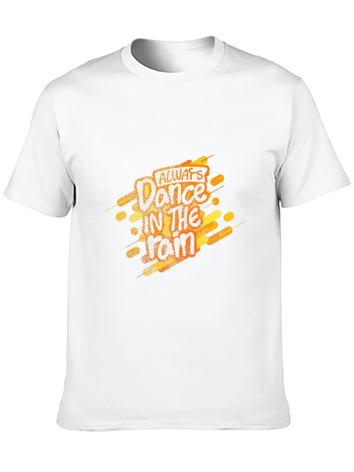 Rain Dancing Comfortable Minimalist Graphic Tee – Summer Style Essential