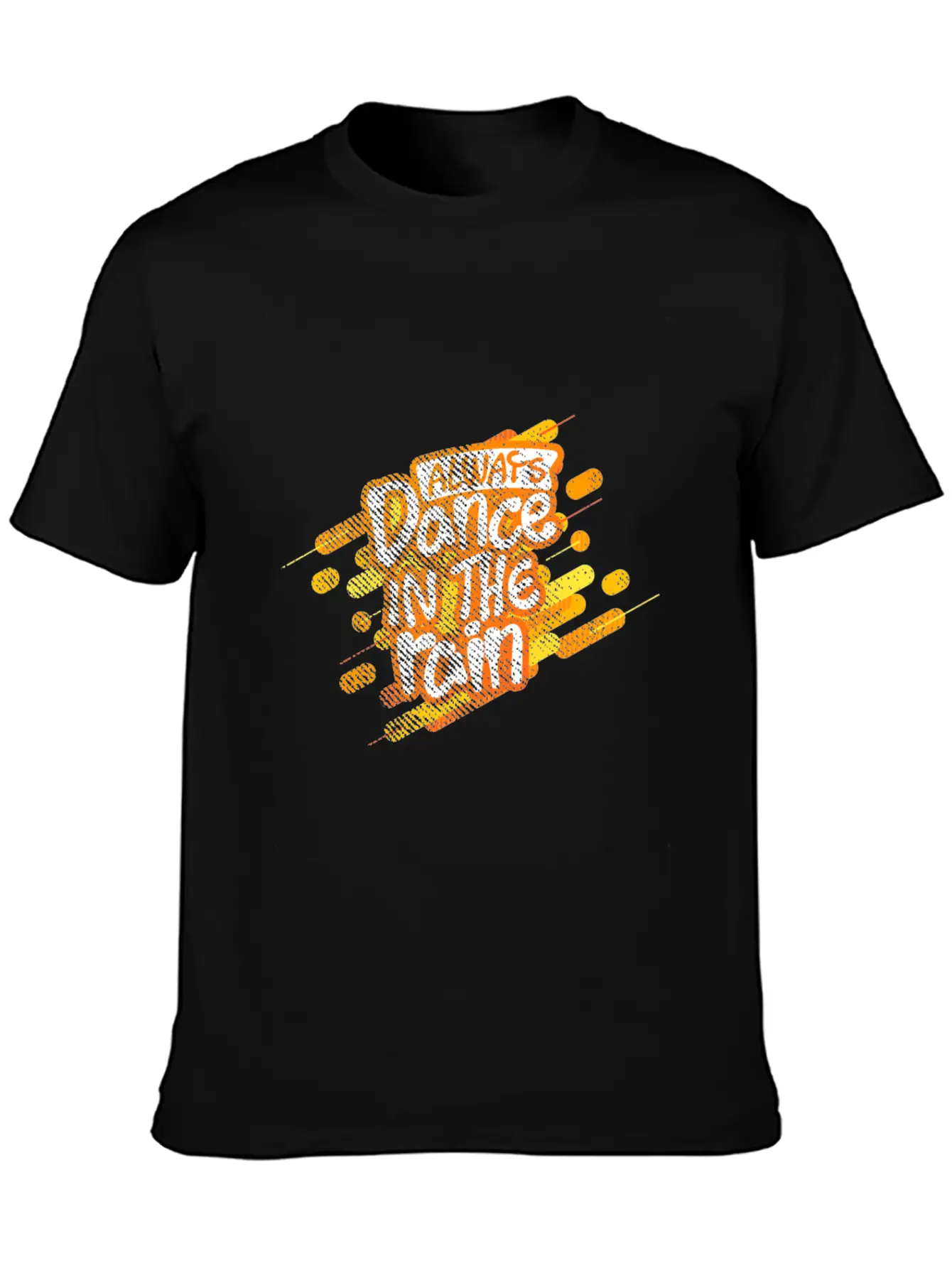 Rain Dancing Comfortable Minimalist Graphic Tee – Summer Style Essential