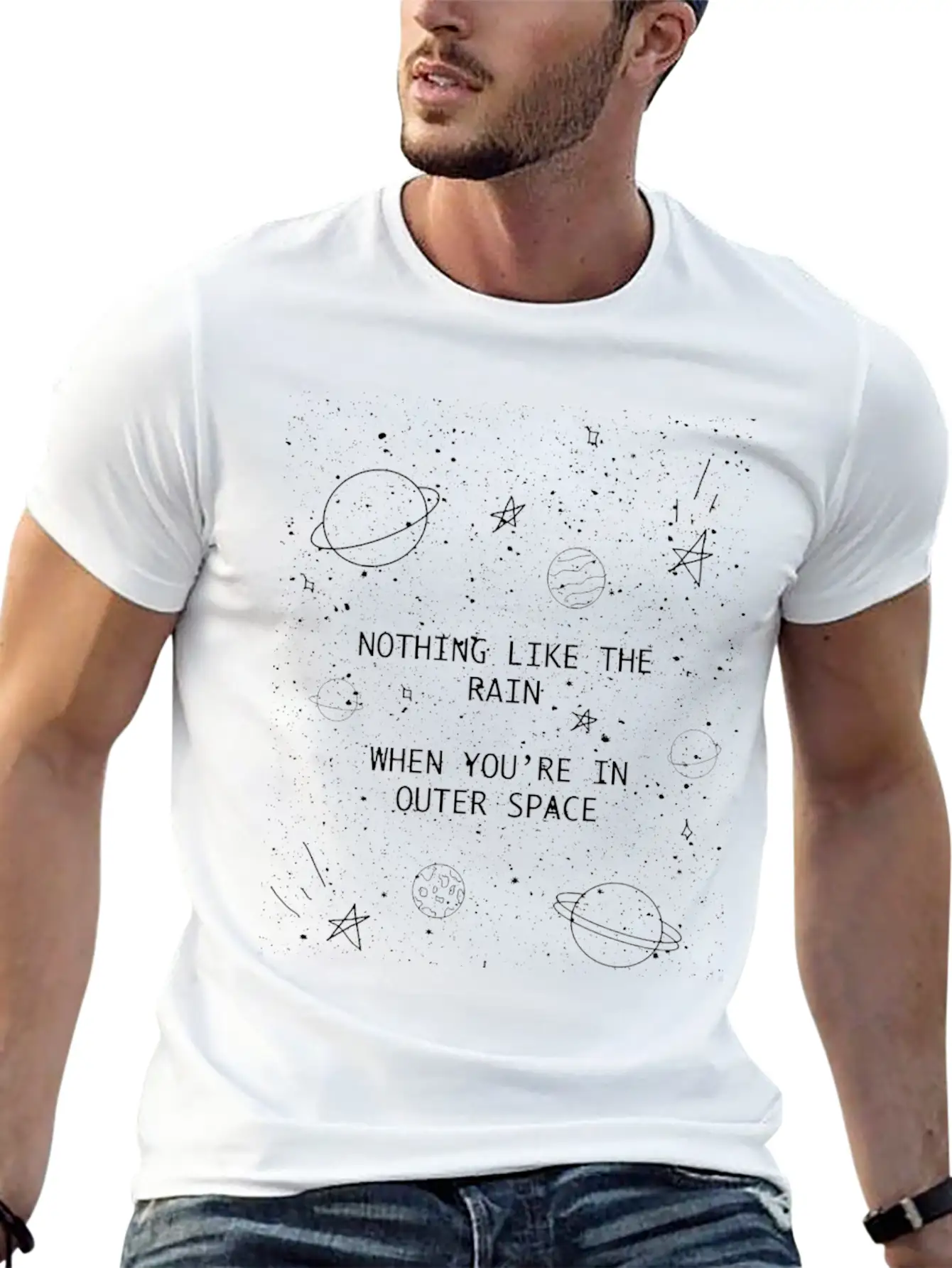 Rain Stylish Everyday T-Shirt – Unisex Basic Cotton Tee