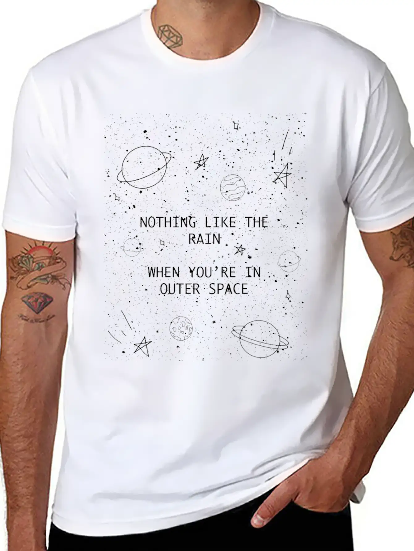Rain Stylish Everyday T-Shirt – Unisex Basic Cotton Tee