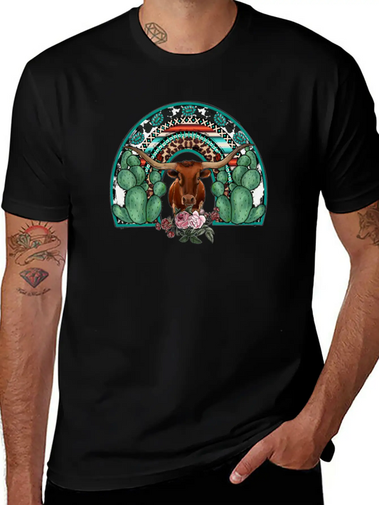 Rainbow Cow Timeless Short Sleeve Tee – Comfy And Minimalist Design