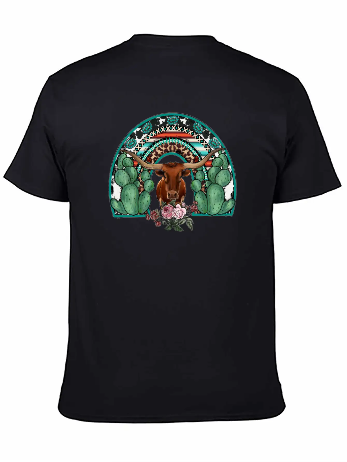 Rainbow Cow Timeless Short Sleeve Tee – Comfy And Minimalist Design