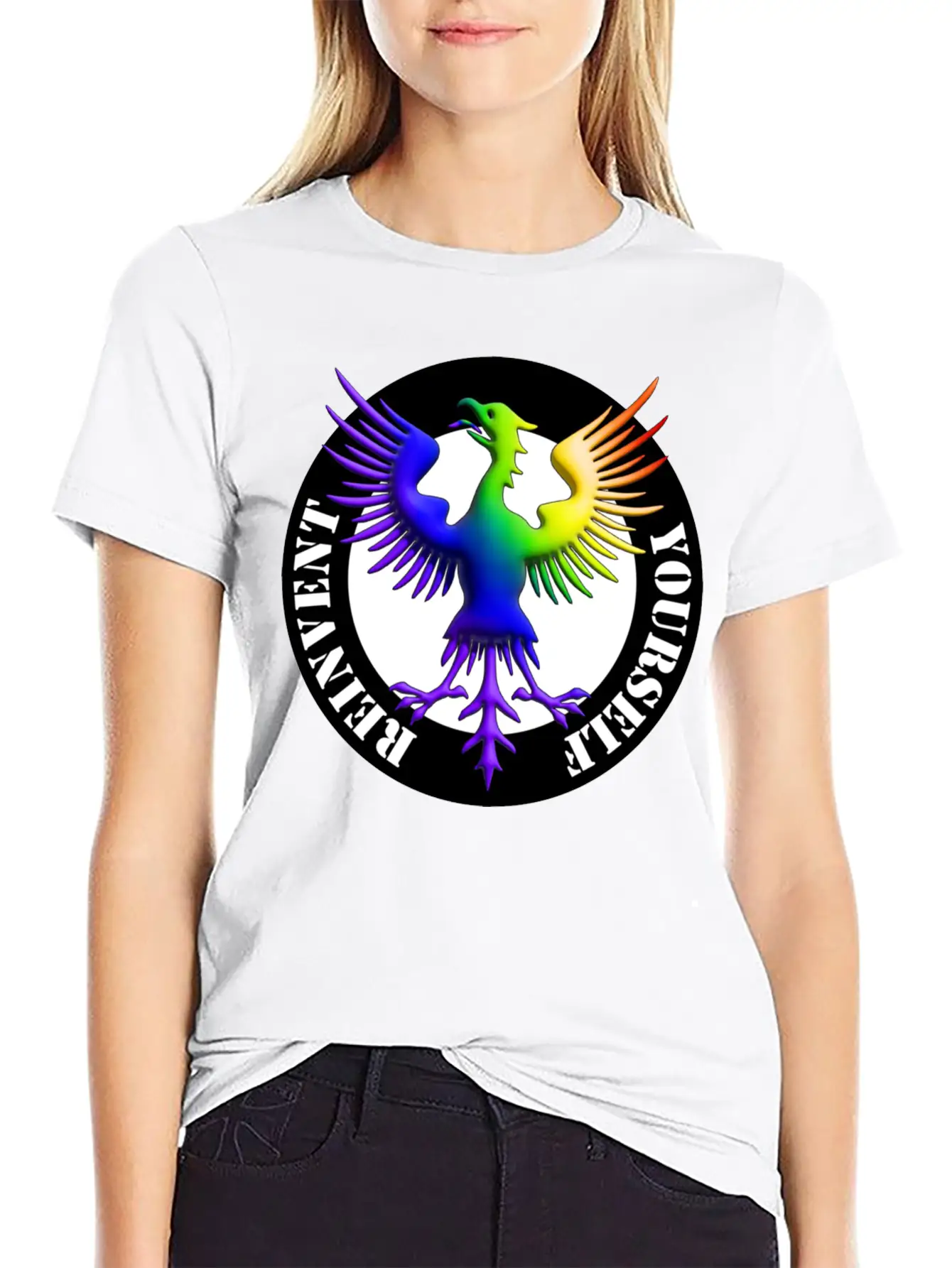 Rainbow Love Unisex Casual T-Shirt – Clean Design For Daily Comfort