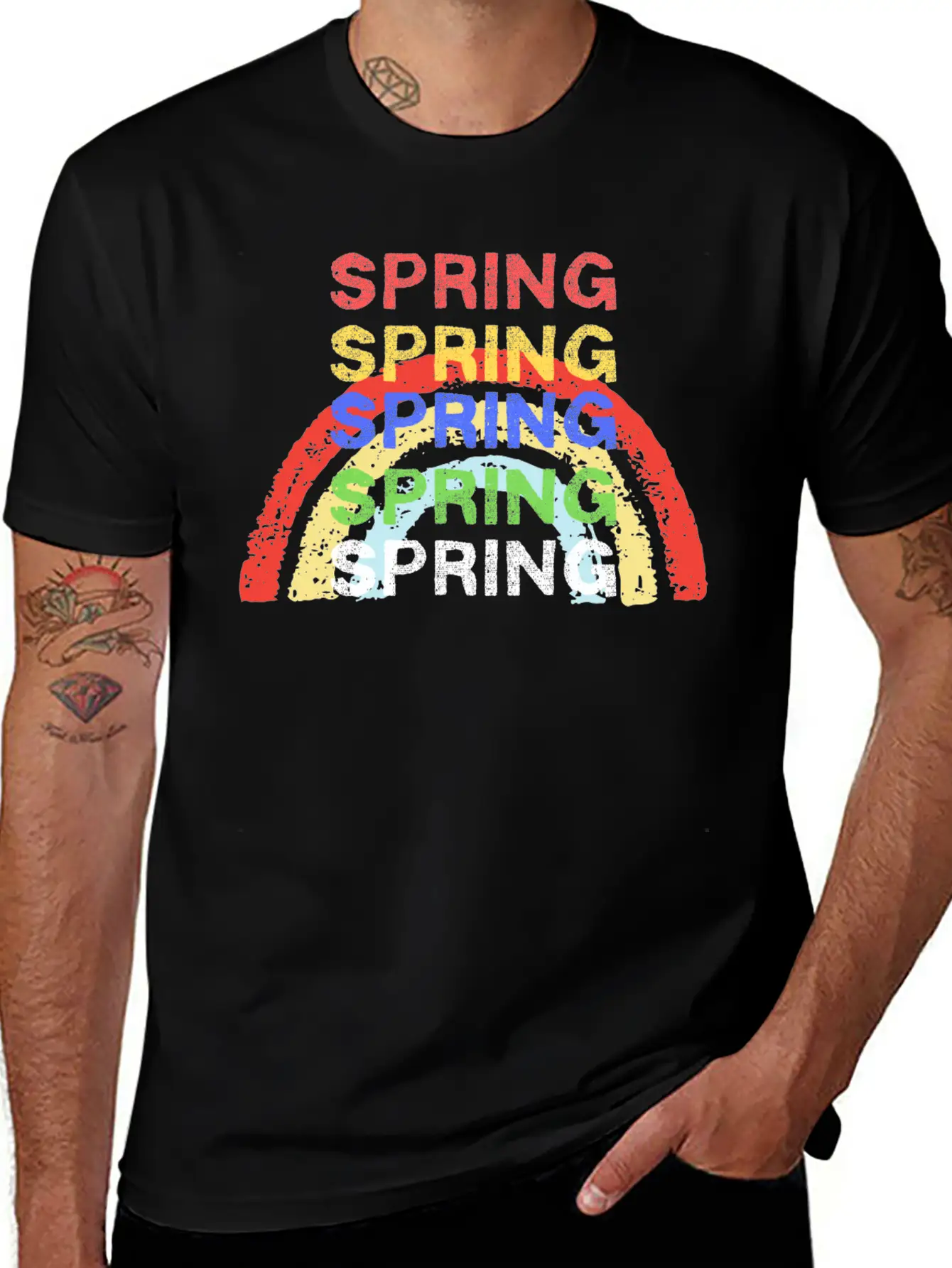 Rainbow Springs Unisex Short Sleeve Soft Cotton T-Shirt – Casual Everyday Wear