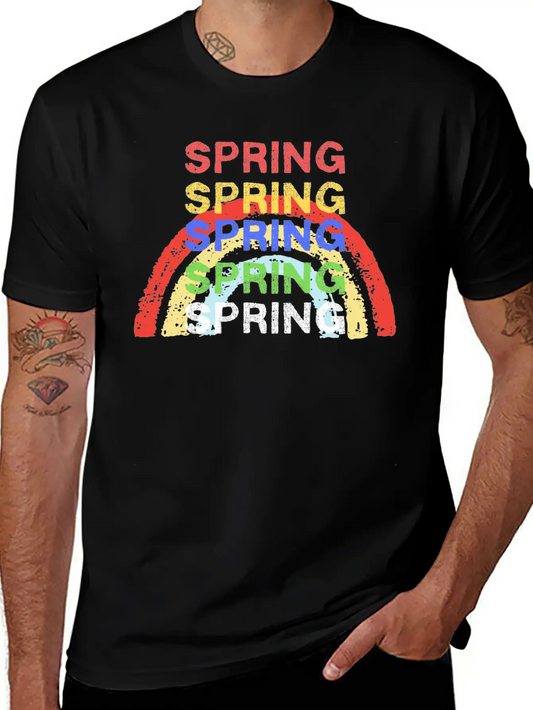 Rainbow Springs Unisex Short Sleeve Soft Cotton T-Shirt – Casual Everyday Wear