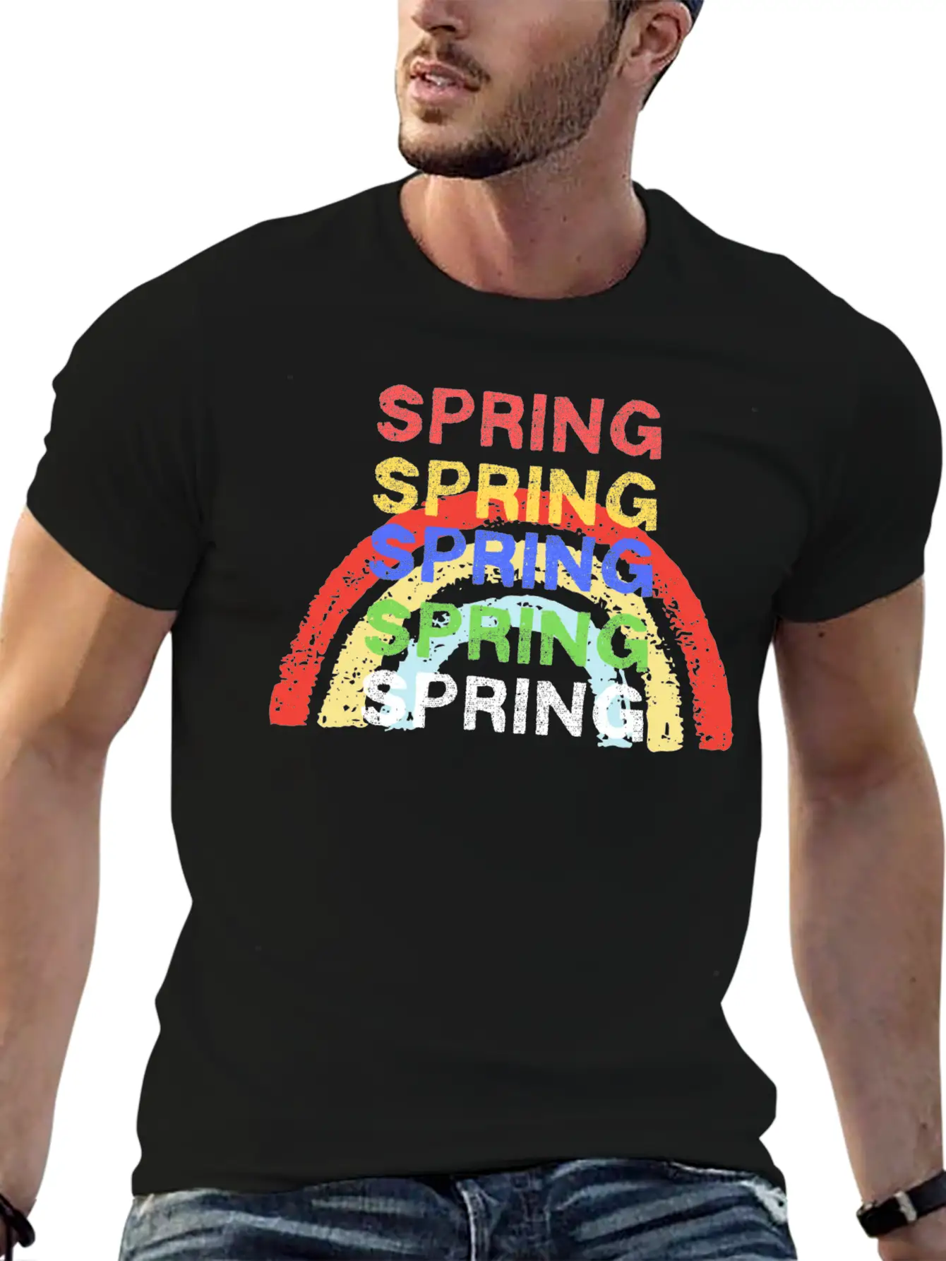 Rainbow Springs Unisex Short Sleeve Soft Cotton T-Shirt – Casual Everyday Wear