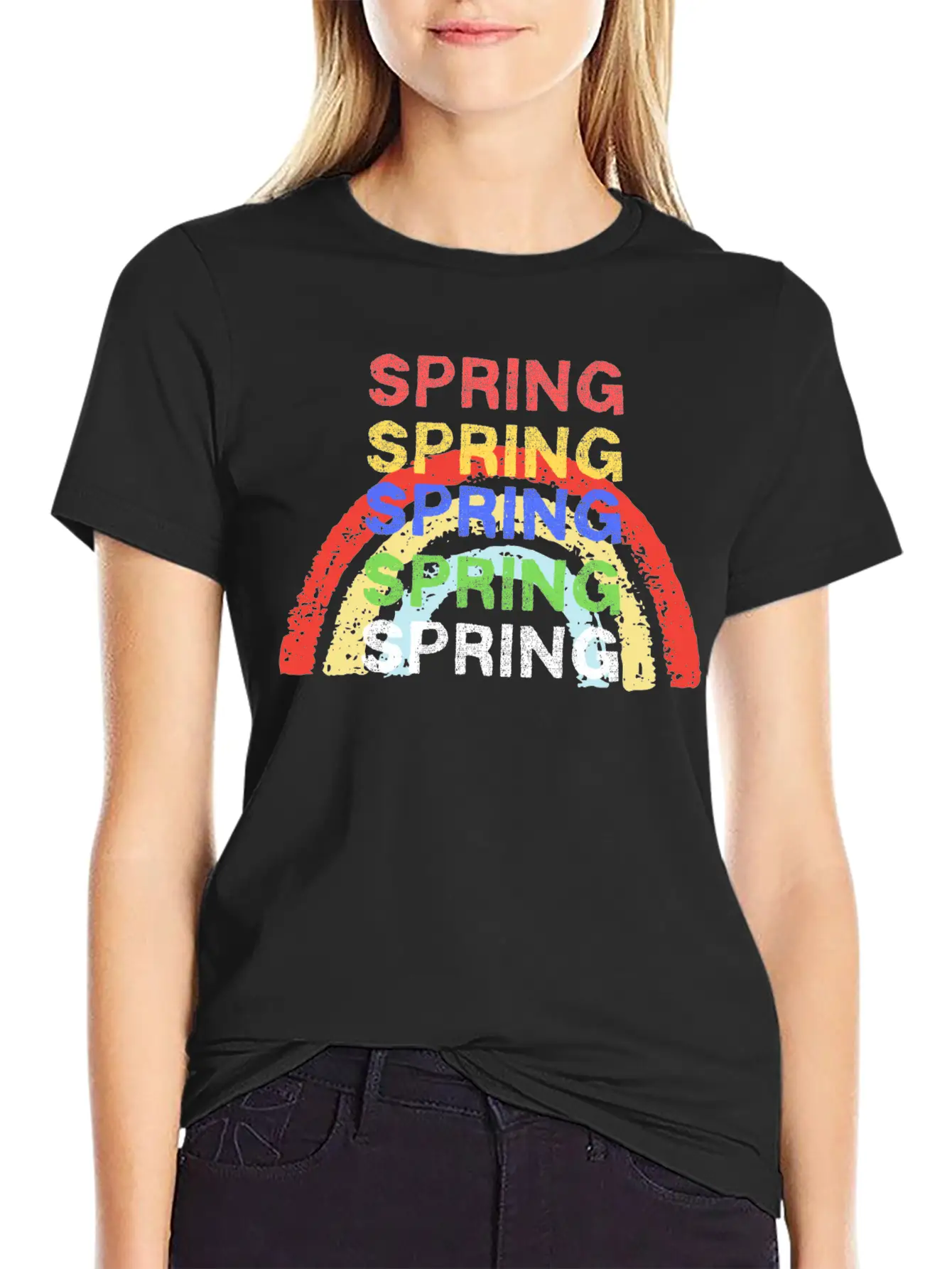 Rainbow Springs Unisex Short Sleeve Soft Cotton T-Shirt – Casual Everyday Wear
