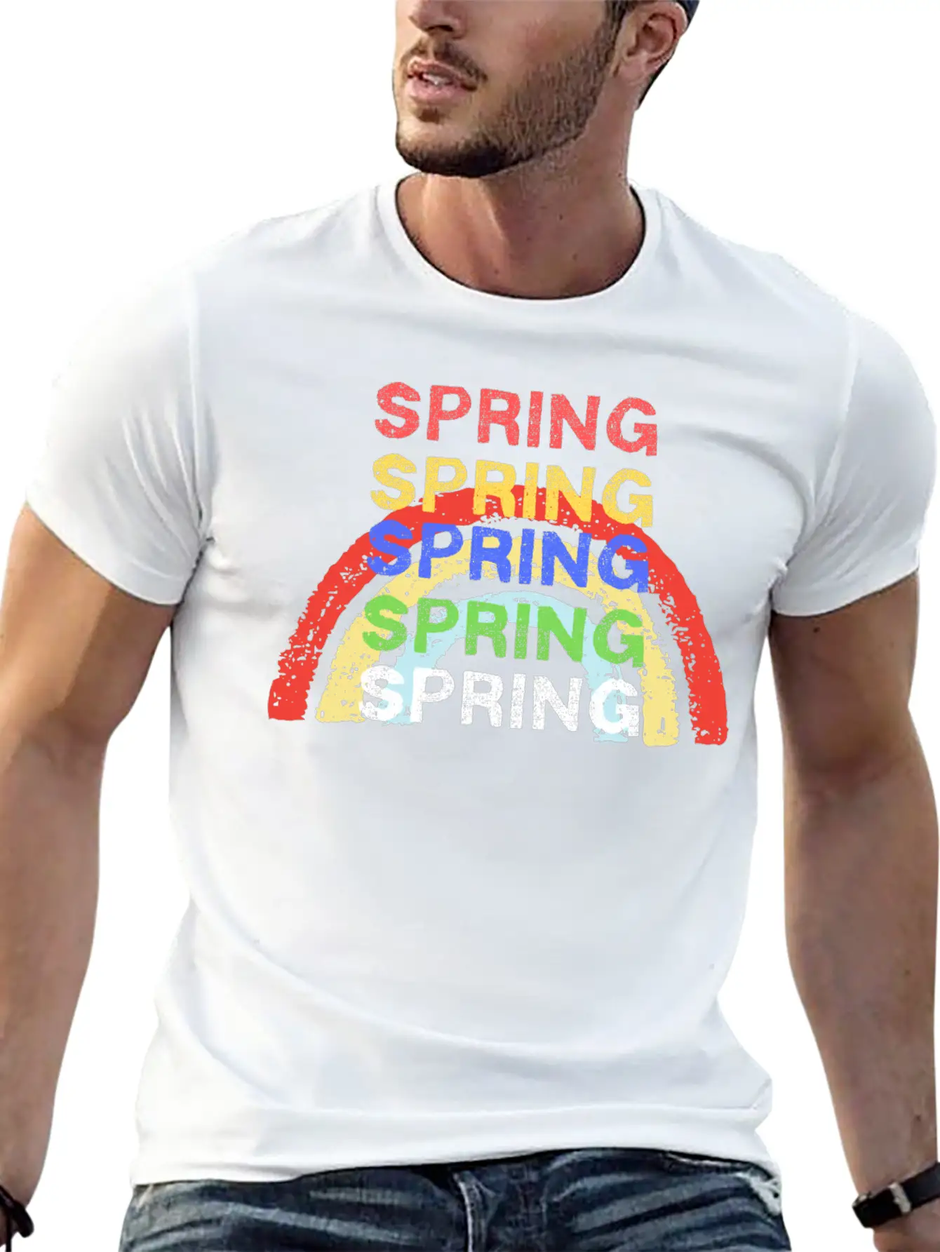 Rainbow Springs Unisex Short Sleeve Soft Cotton T-Shirt – Casual Everyday Wear