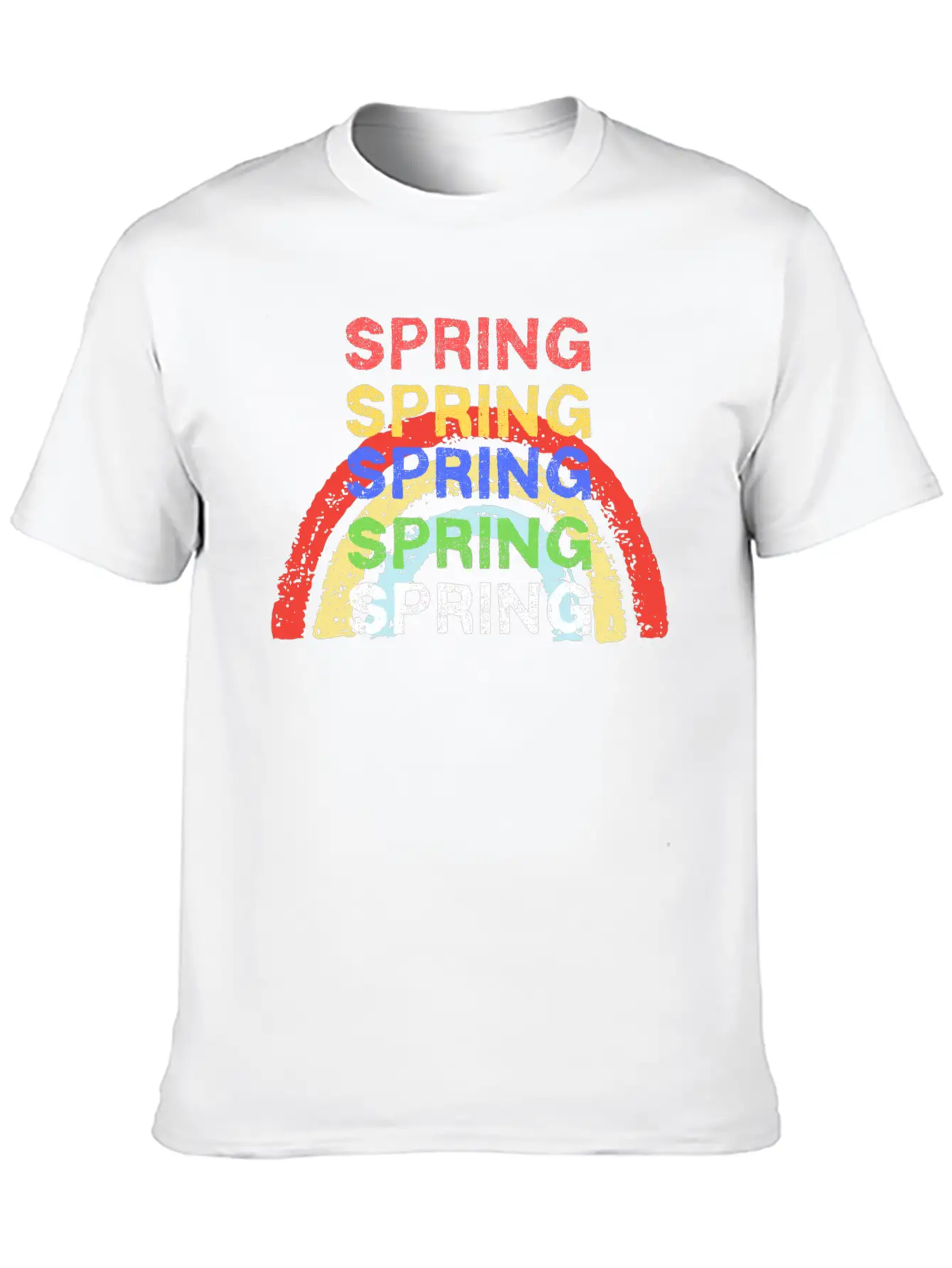 Rainbow Springs Unisex Short Sleeve Soft Cotton T-Shirt – Casual Everyday Wear