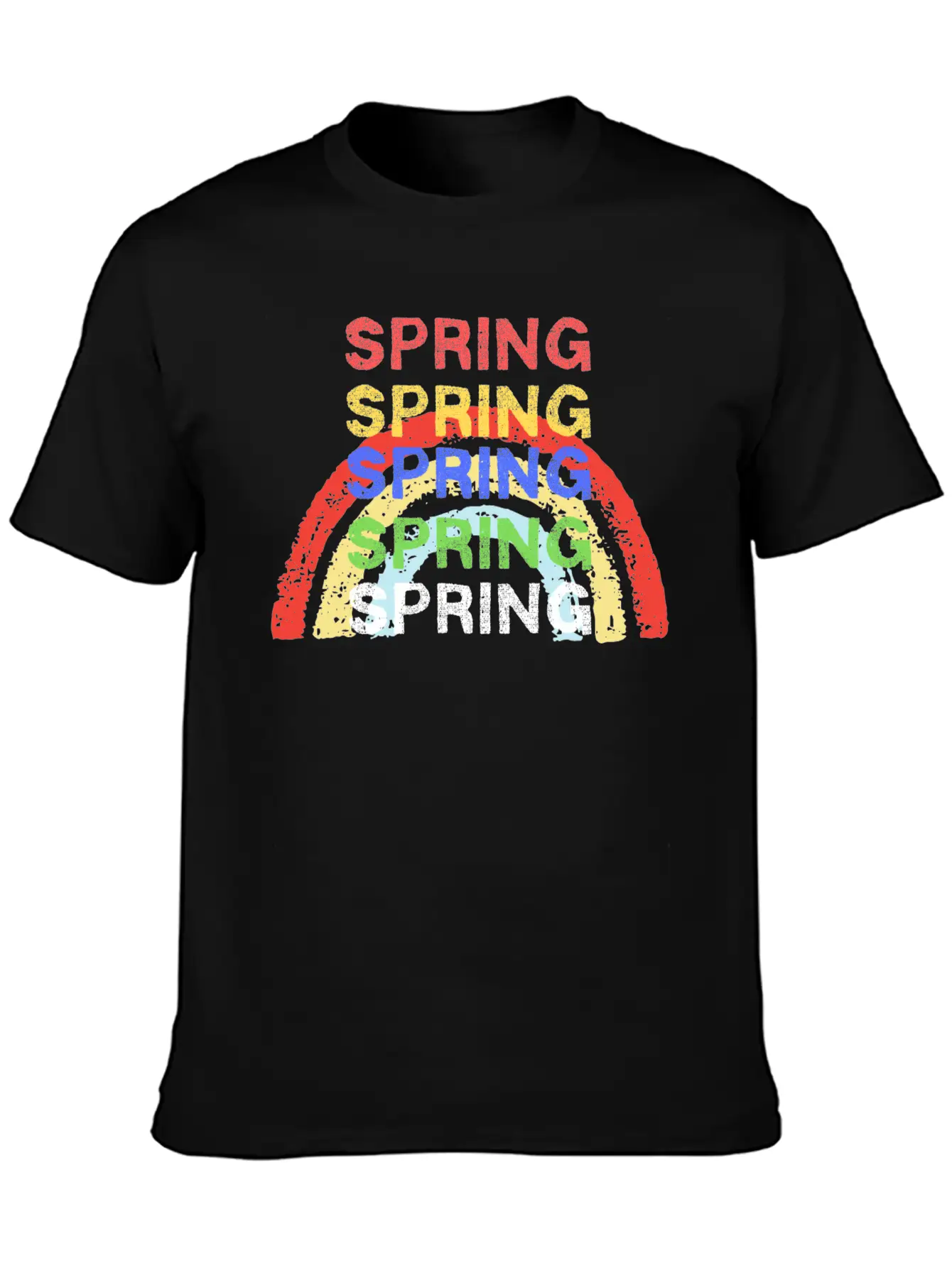 Rainbow Springs Unisex Short Sleeve Soft Cotton T-Shirt – Casual Everyday Wear