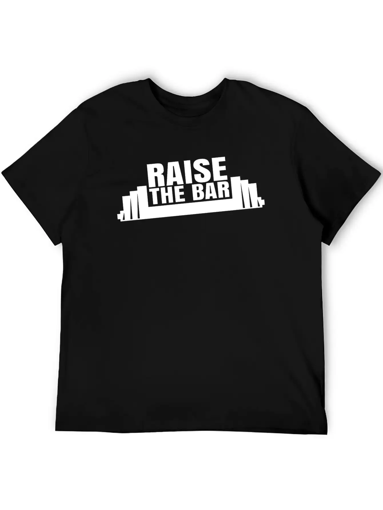 Raise The Bar Stylish Everyday T-Shirt – Unisex Basic Cotton Tee
