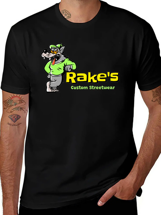 Rake's Custom Streetwear Unisex Short Sleeve Soft Cotton T-Shirt – Casual Everyday Wear