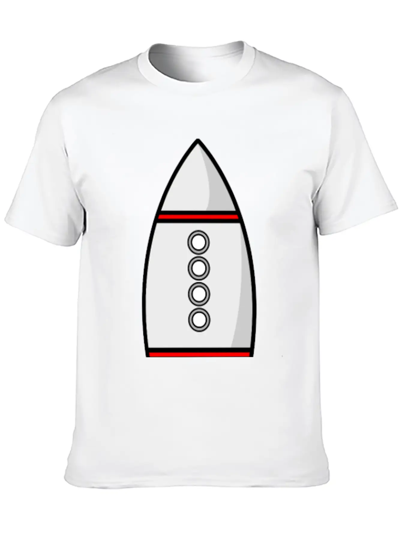 Rakete Rocket Space Shuttle Ufo Raumschiff Mond Mo Comfortable Minimalist Graphic Tee – Summer Style Essential