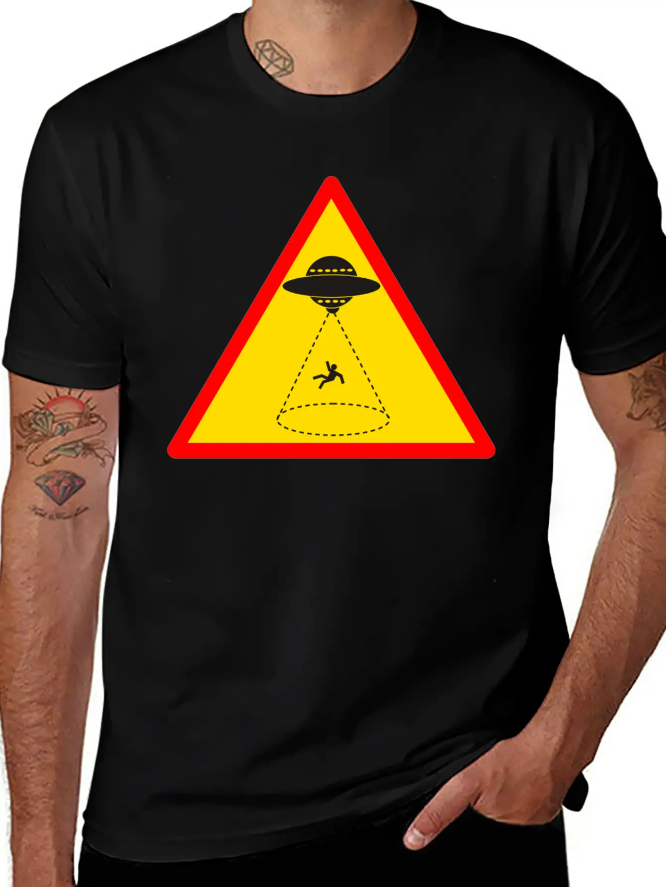 Rakete Rocket Space Shuttle Ufo Raumschiff Mond Mo Stylish Everyday T-Shirt – Unisex Basic Cotton Tee