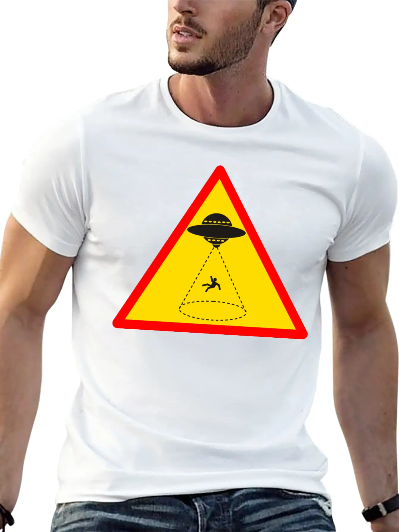 Rakete Rocket Space Shuttle Ufo Raumschiff Mond Mo Stylish Everyday T-Shirt – Unisex Basic Cotton Tee