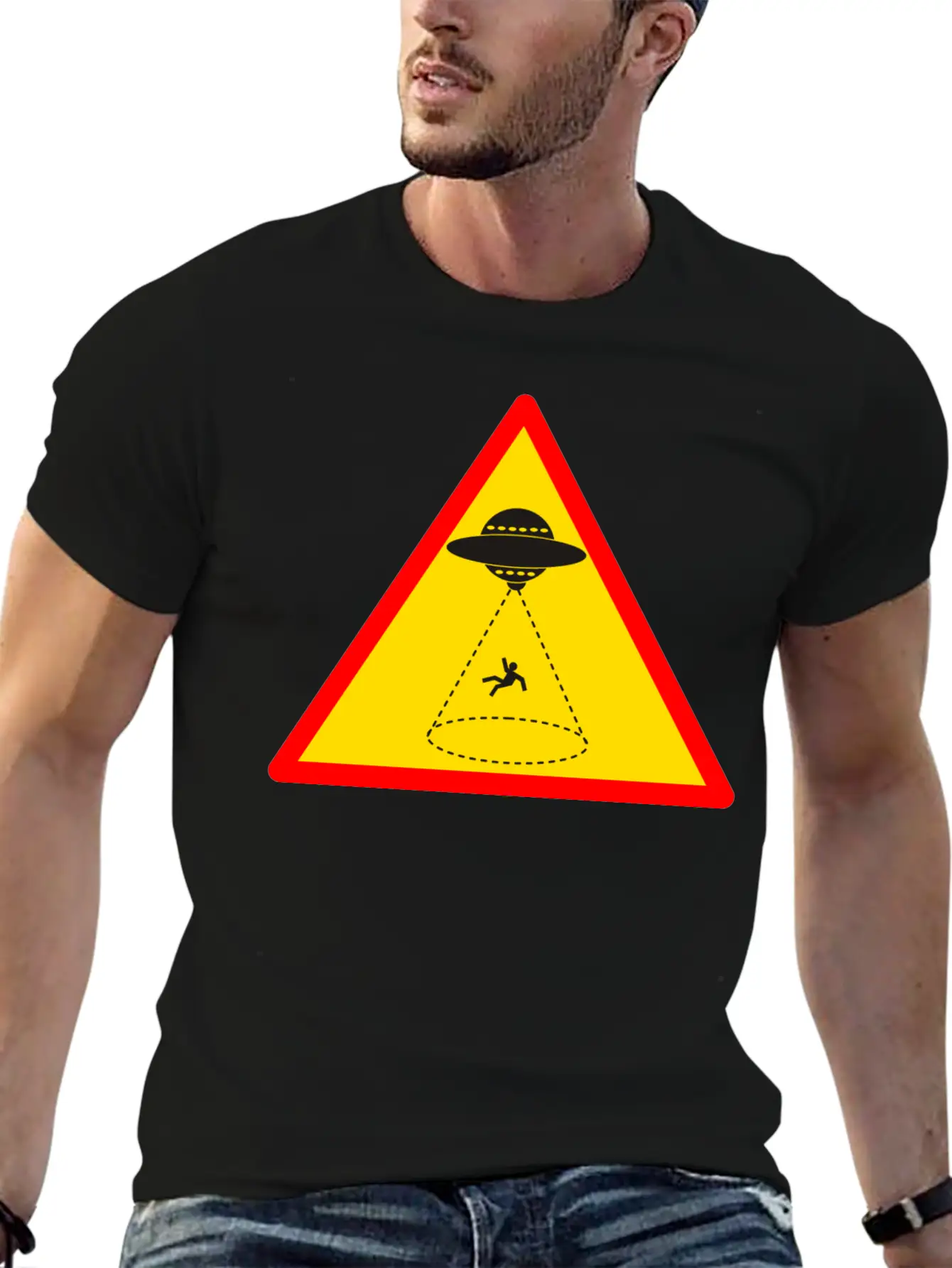 Rakete Rocket Space Shuttle Ufo Raumschiff Mond Mo Stylish Everyday T-Shirt – Unisex Basic Cotton Tee