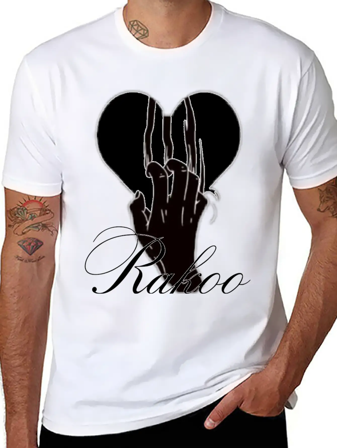 Rakoo Pain Timeless Short Sleeve Tee – Comfy And Minimalist Design