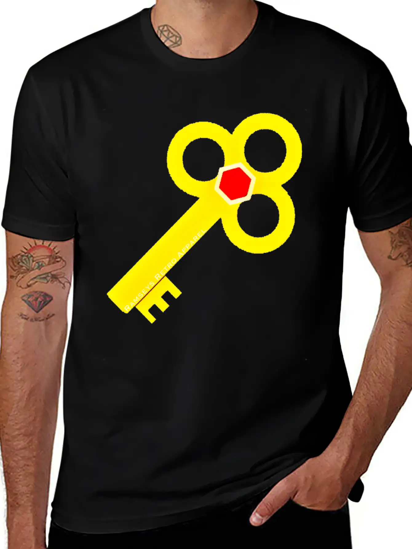 "Ramseys Secret Key" Stylish Everyday T-Shirt – Unisex Basic Cotton Tee