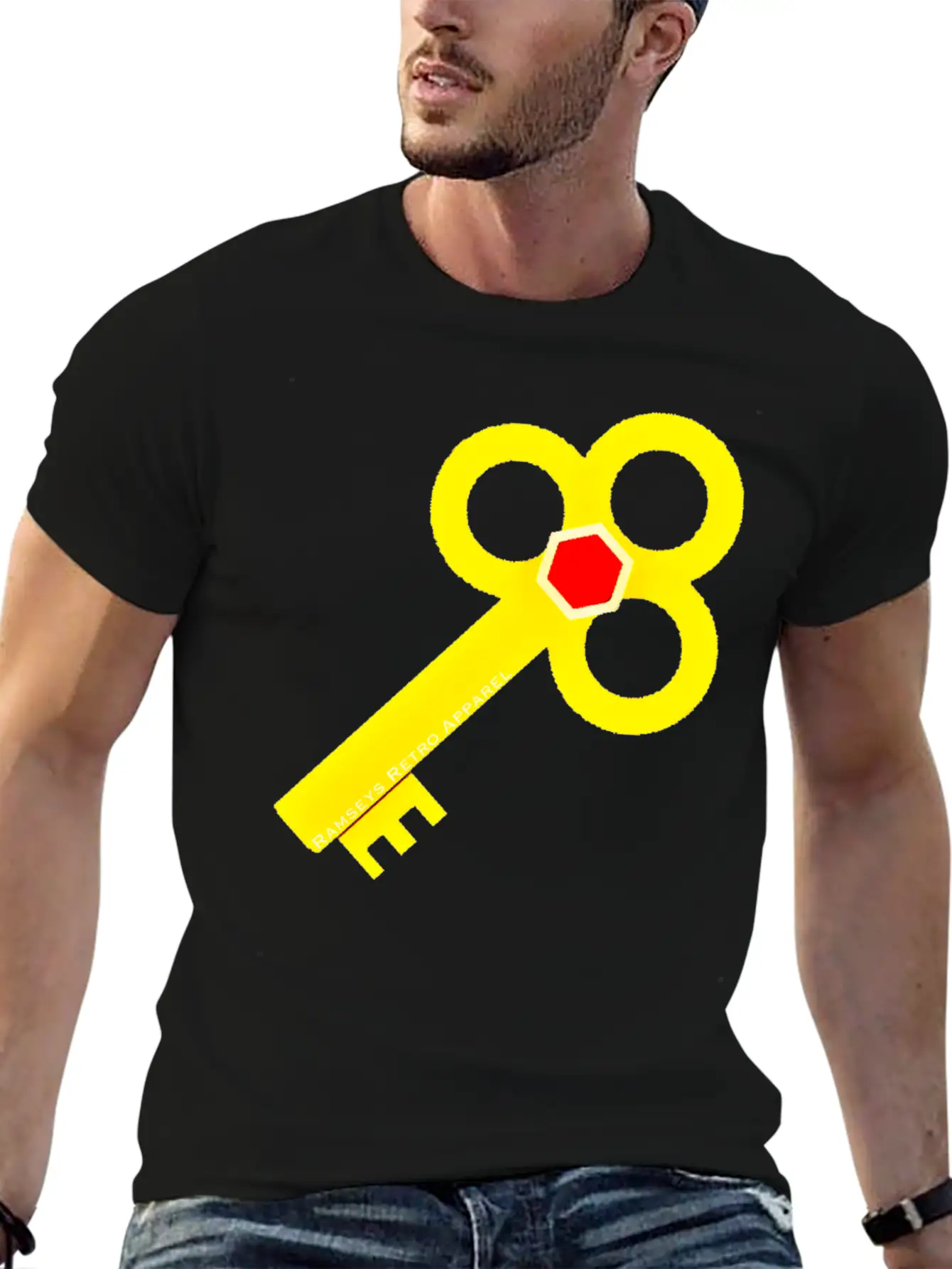 "Ramseys Secret Key" Stylish Everyday T-Shirt – Unisex Basic Cotton Tee