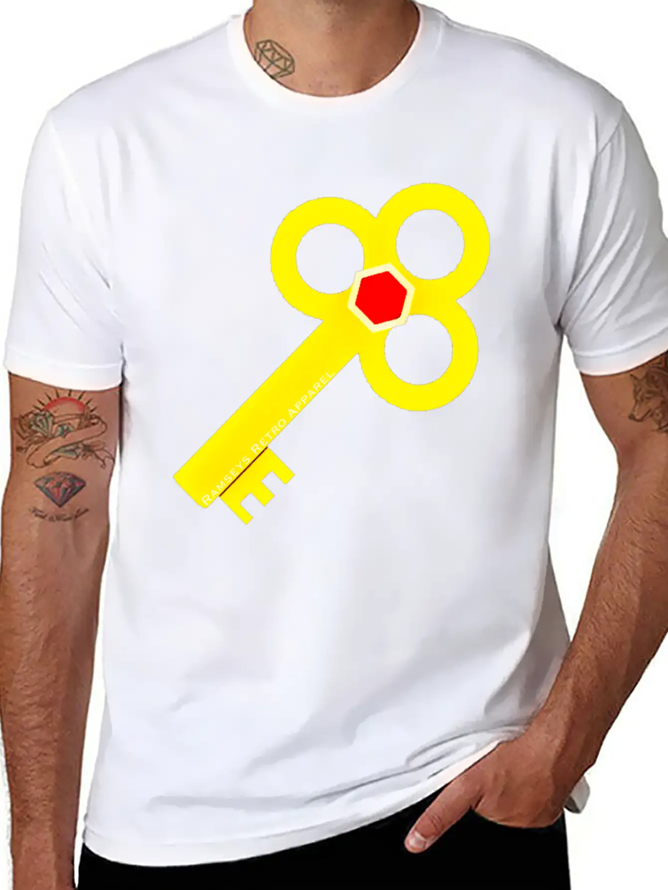 "Ramseys Secret Key" Stylish Everyday T-Shirt – Unisex Basic Cotton Tee