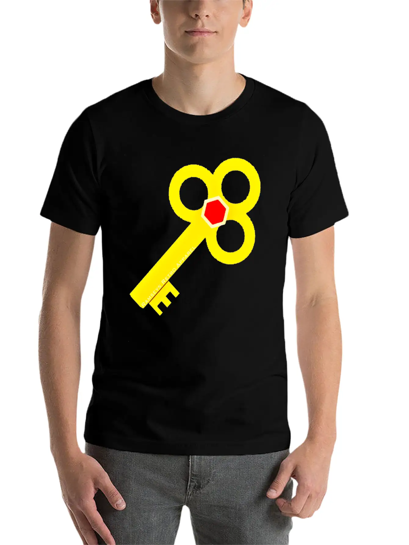 "Ramseys Secret Key" Stylish Everyday T-Shirt – Unisex Basic Cotton Tee