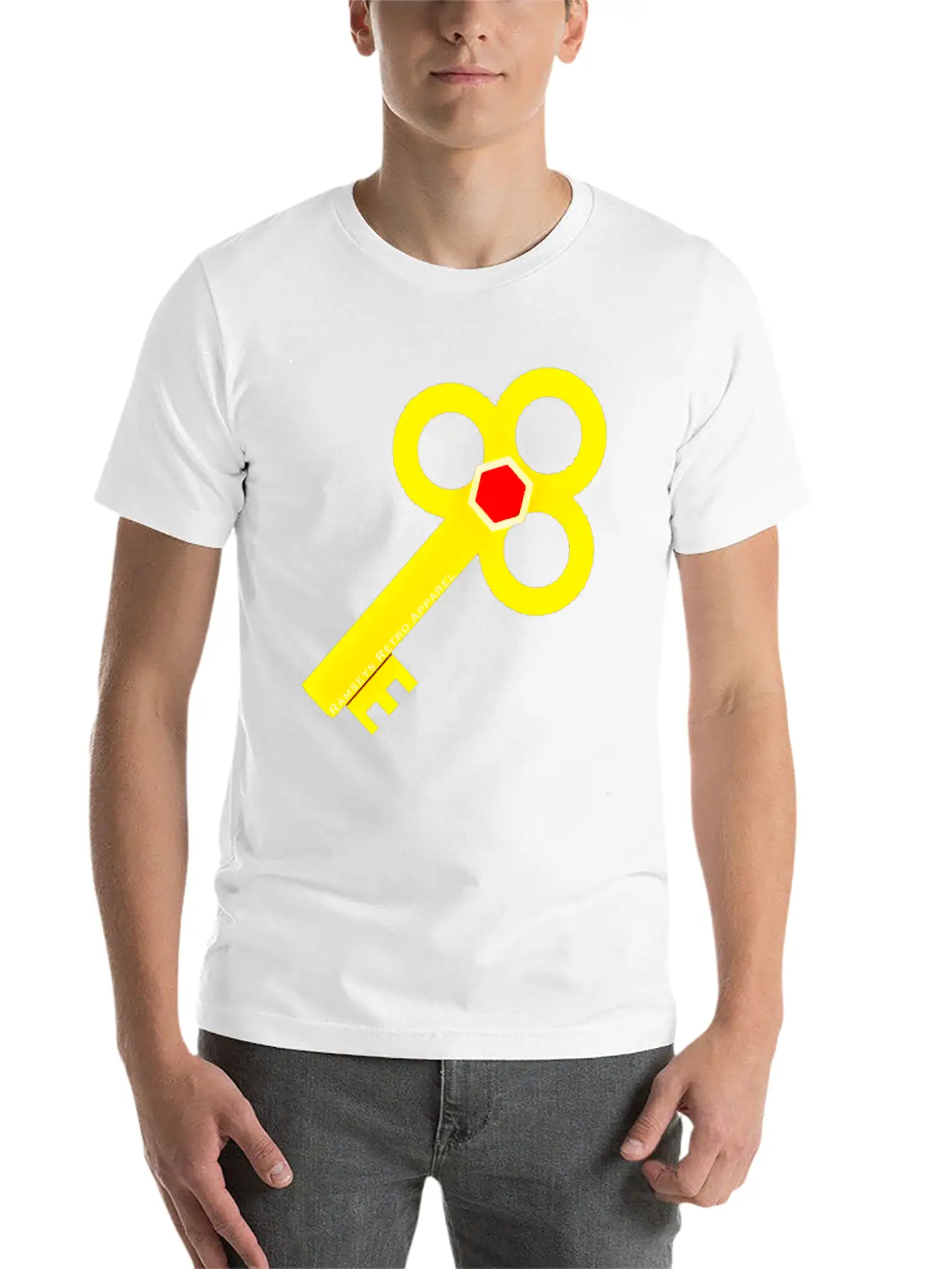 "Ramseys Secret Key" Stylish Everyday T-Shirt – Unisex Basic Cotton Tee