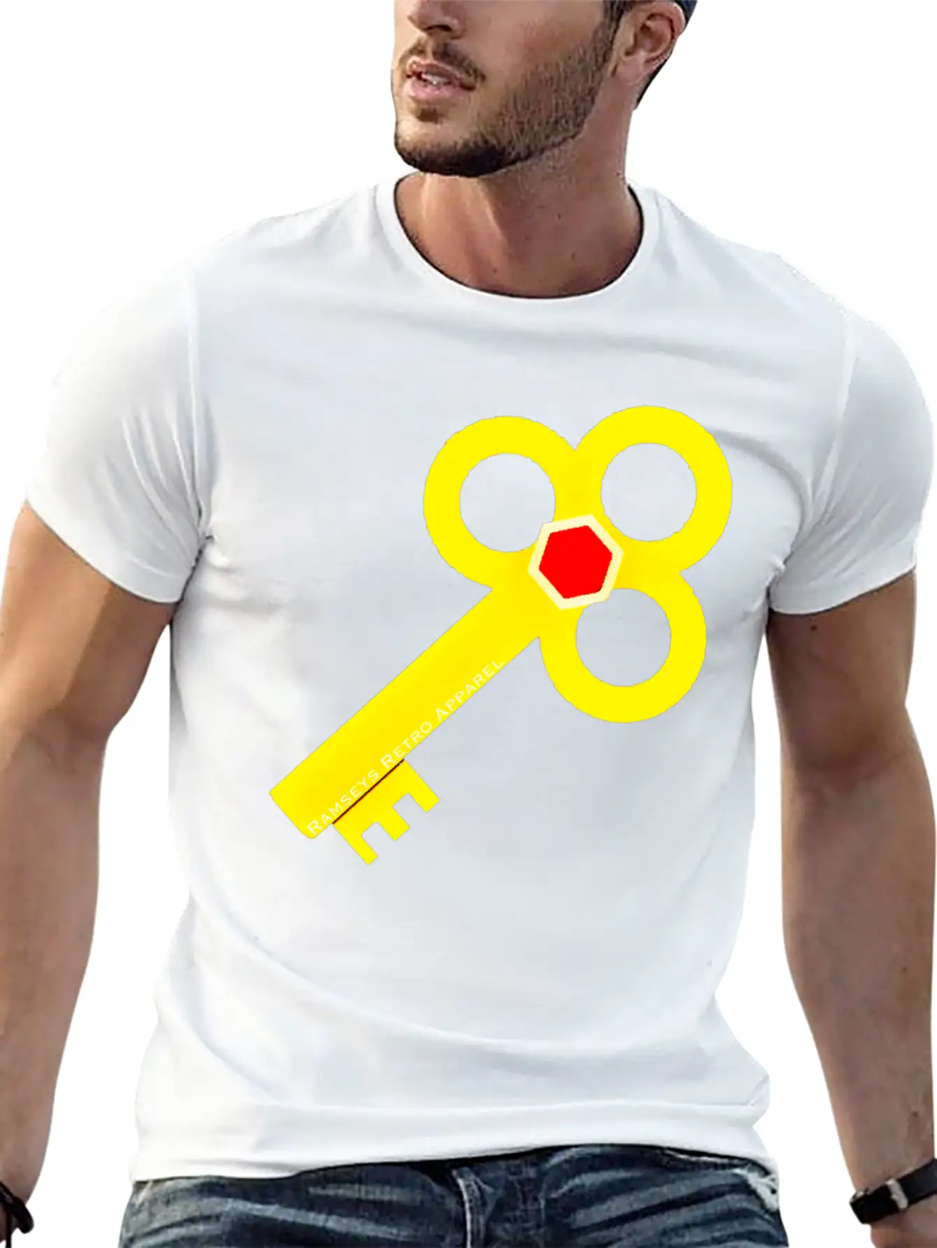 "Ramseys Secret Key" Stylish Everyday T-Shirt – Unisex Basic Cotton Tee