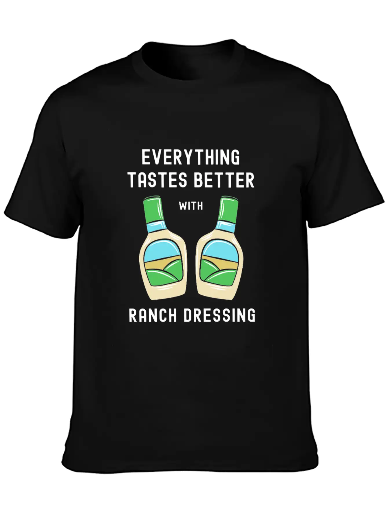 Ranch Dressing Western Sauce Essential Unisex Summer Tee – Soft Cotton Casual Fit
