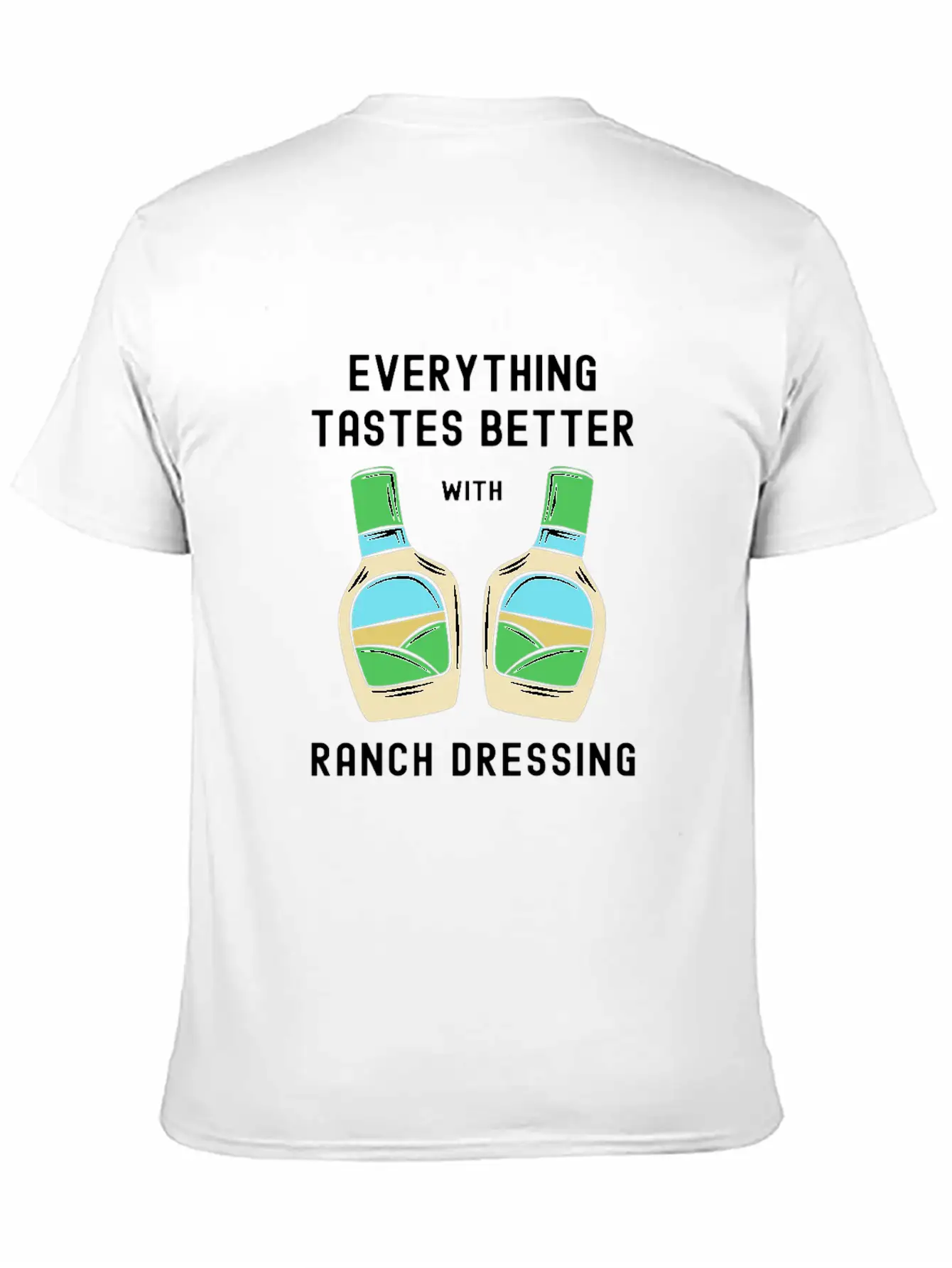 Ranch Dressing Western Sauce Essential Unisex Summer Tee – Soft Cotton Casual Fit