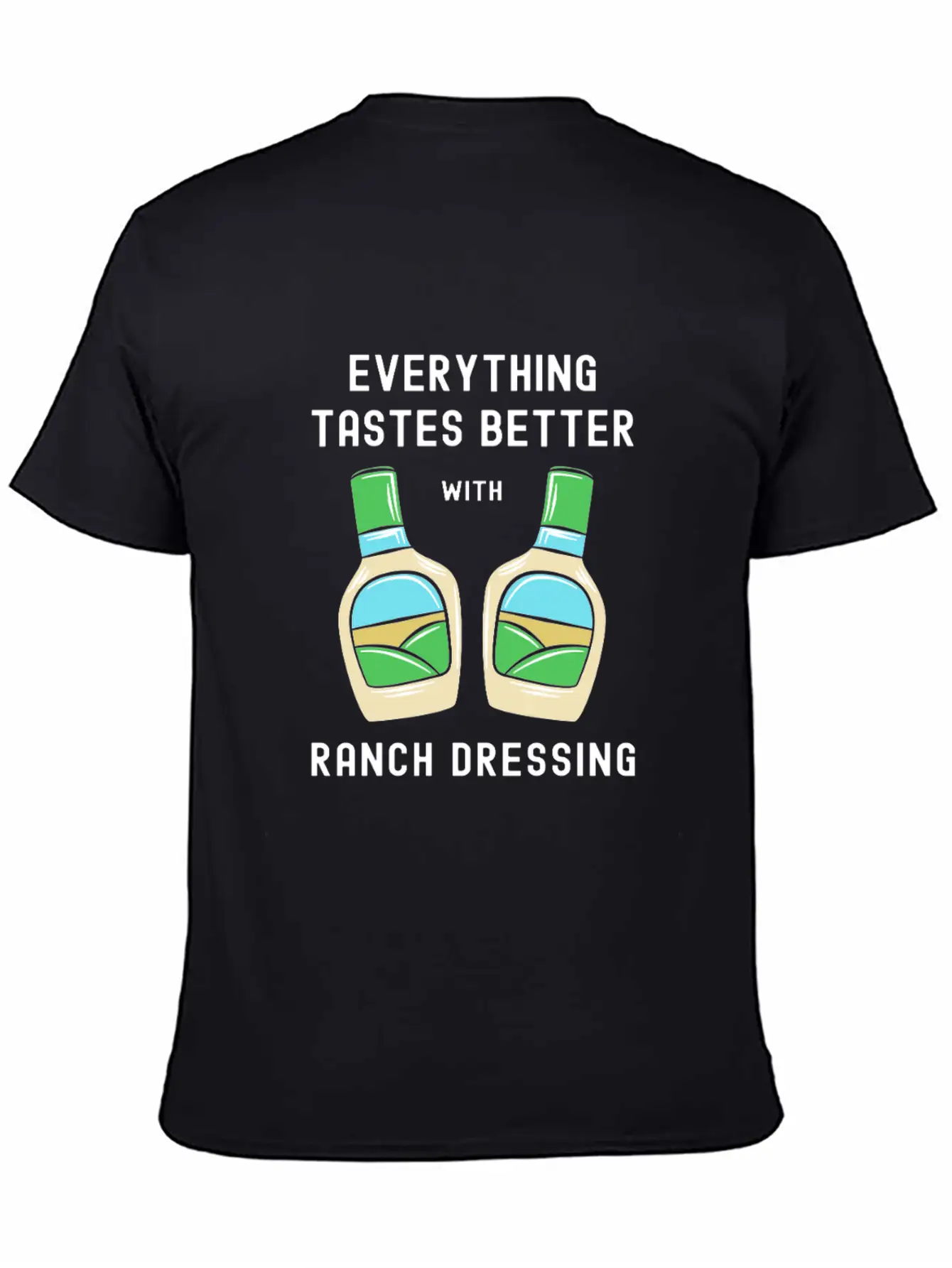Ranch Dressing Western Sauce Essential Unisex Summer Tee – Soft Cotton Casual Fit