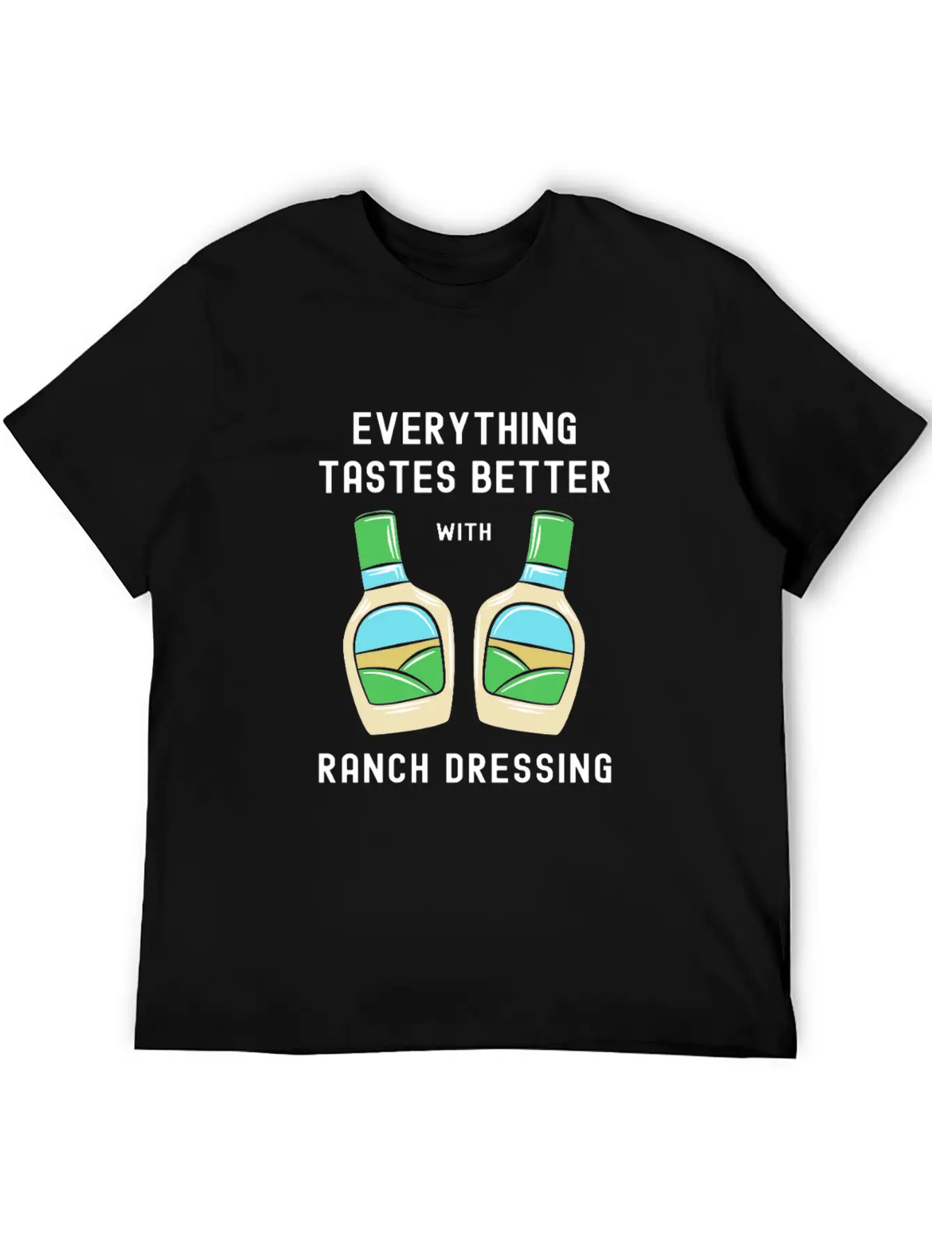 Ranch Dressing Western Sauce Essential Unisex Summer Tee – Soft Cotton Casual Fit